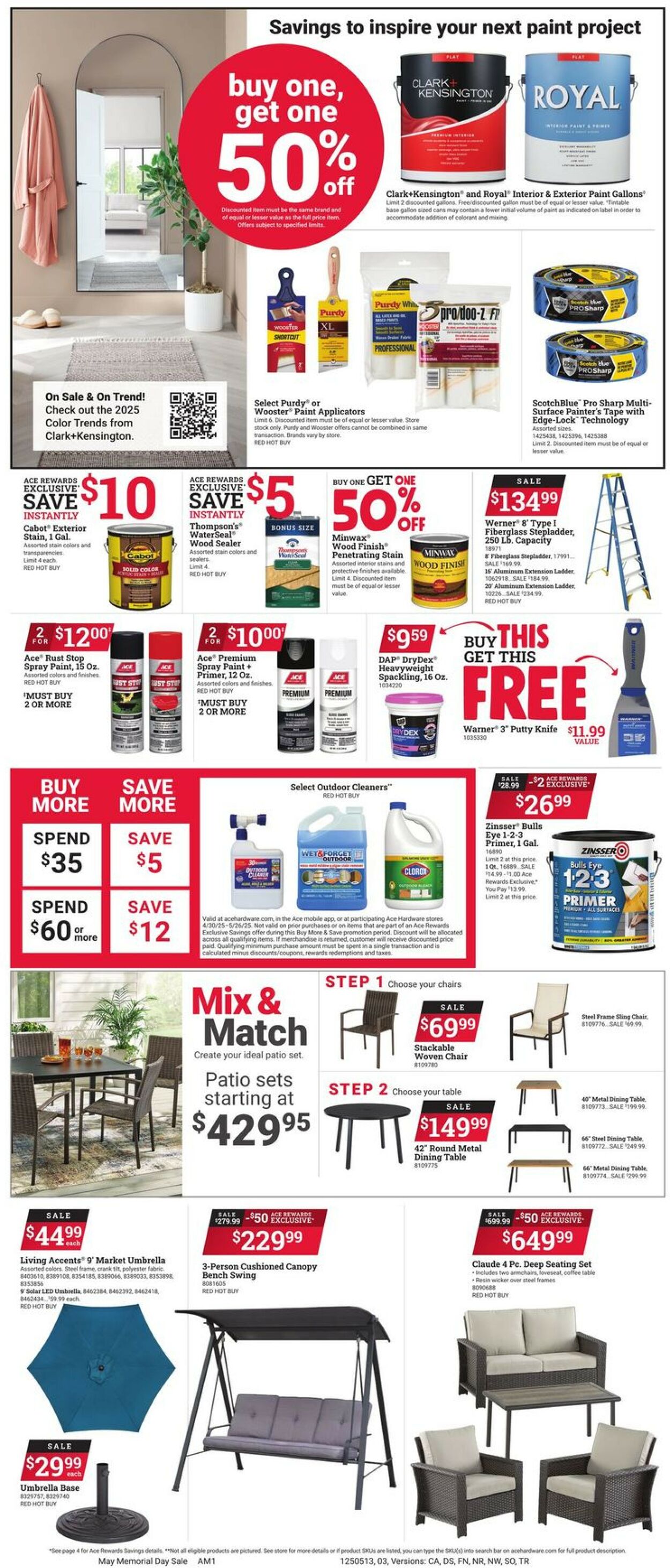 Catalogue Ace Hardware from 05/13/2025