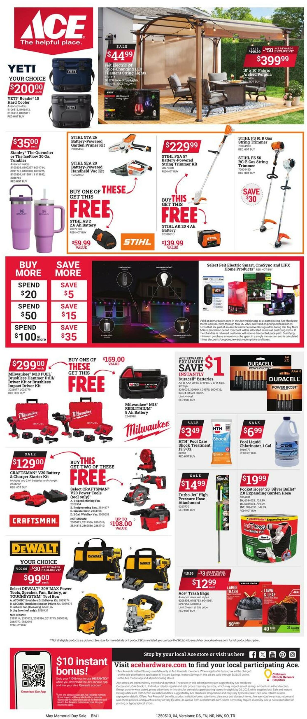 Catalogue Ace Hardware from 05/13/2025