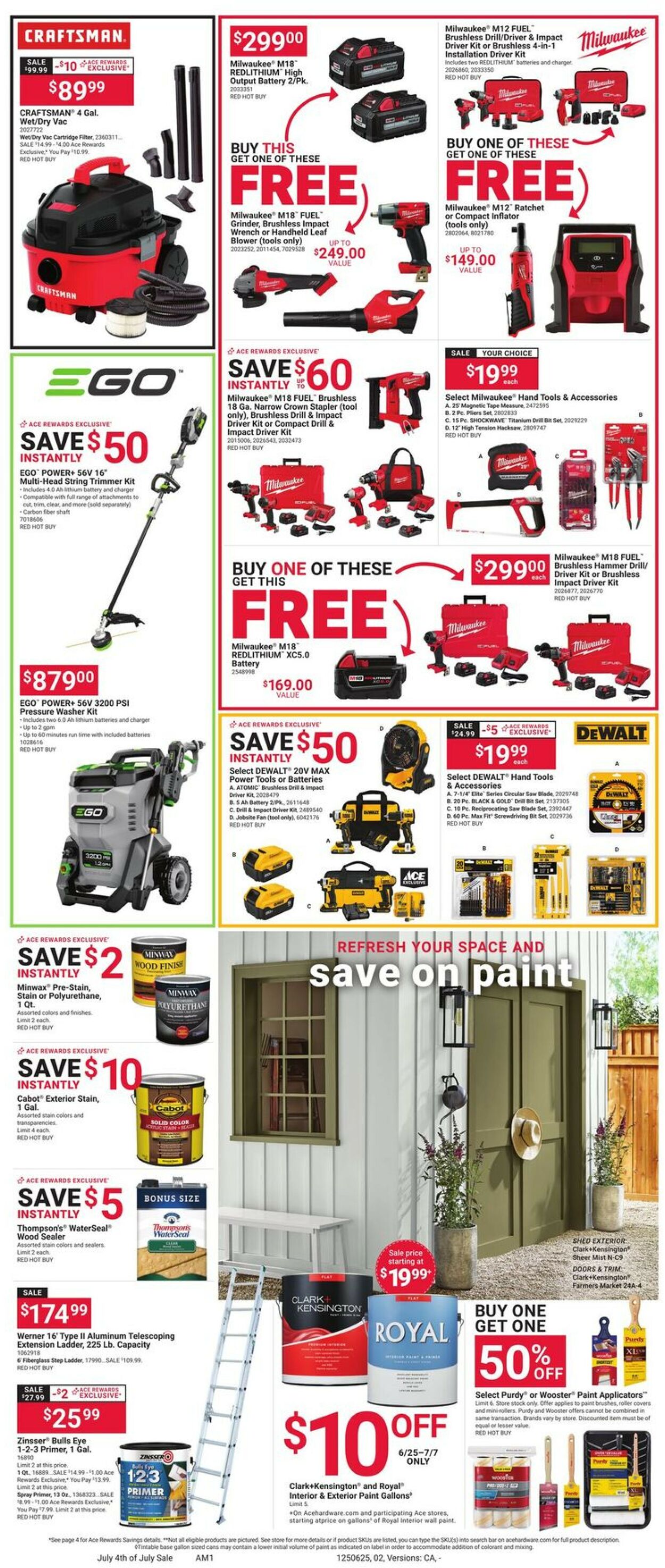 Catalogue Ace Hardware from 06/25/2025