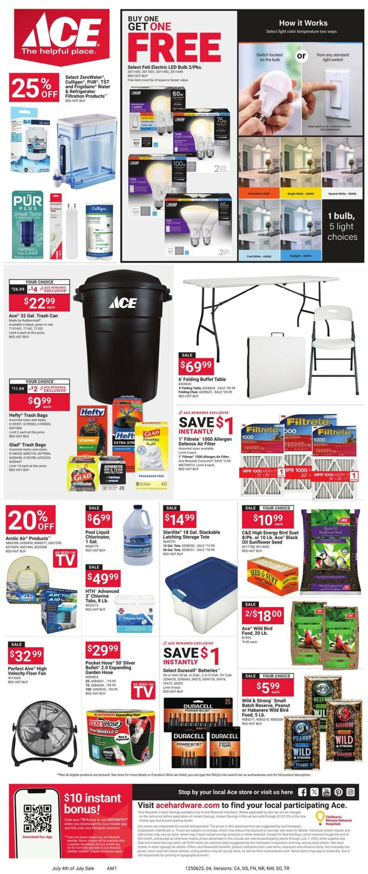 Catalogue Ace Hardware from 06/25/2025