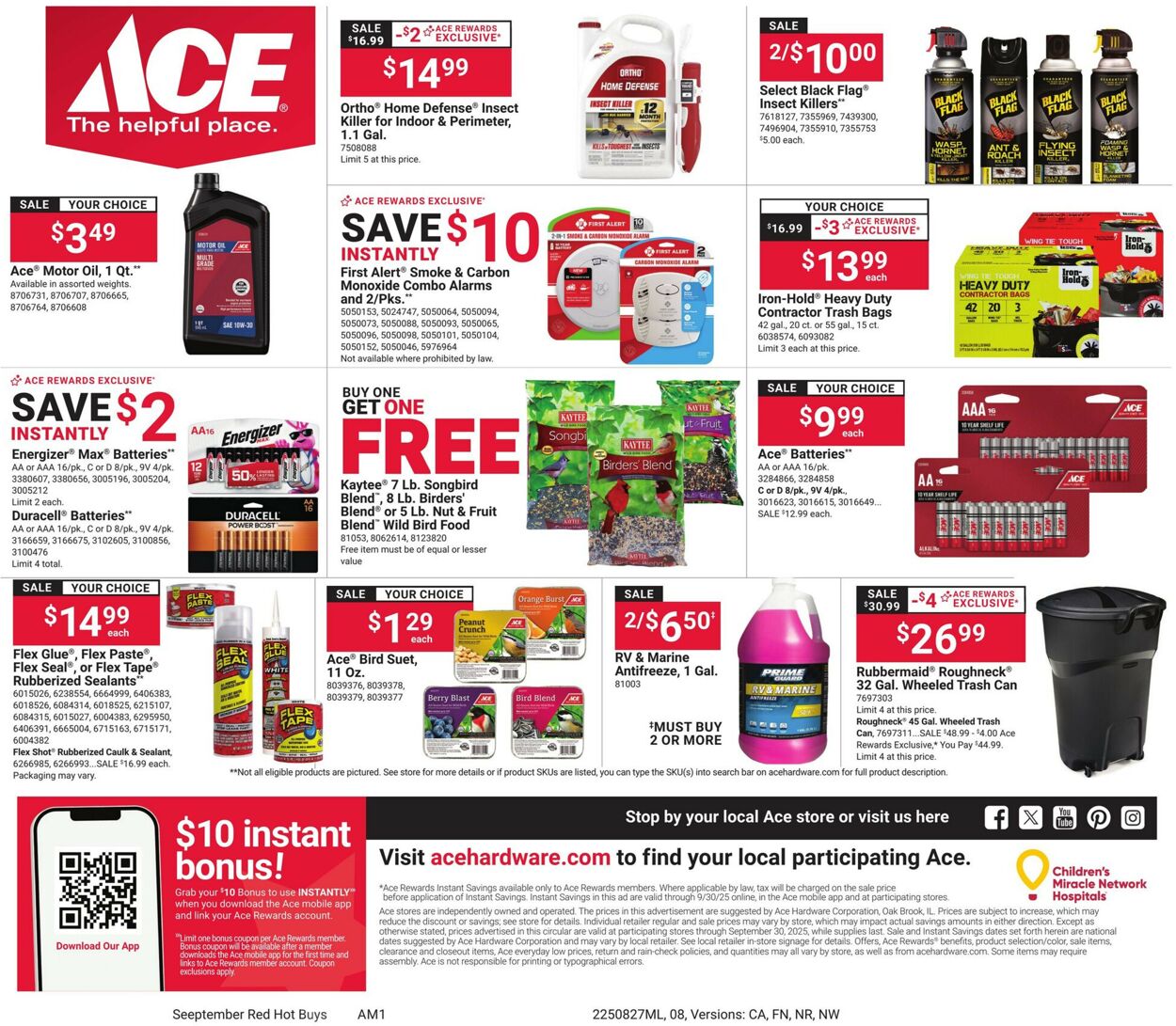 Catalogue Ace Hardware from 08/27/2025
