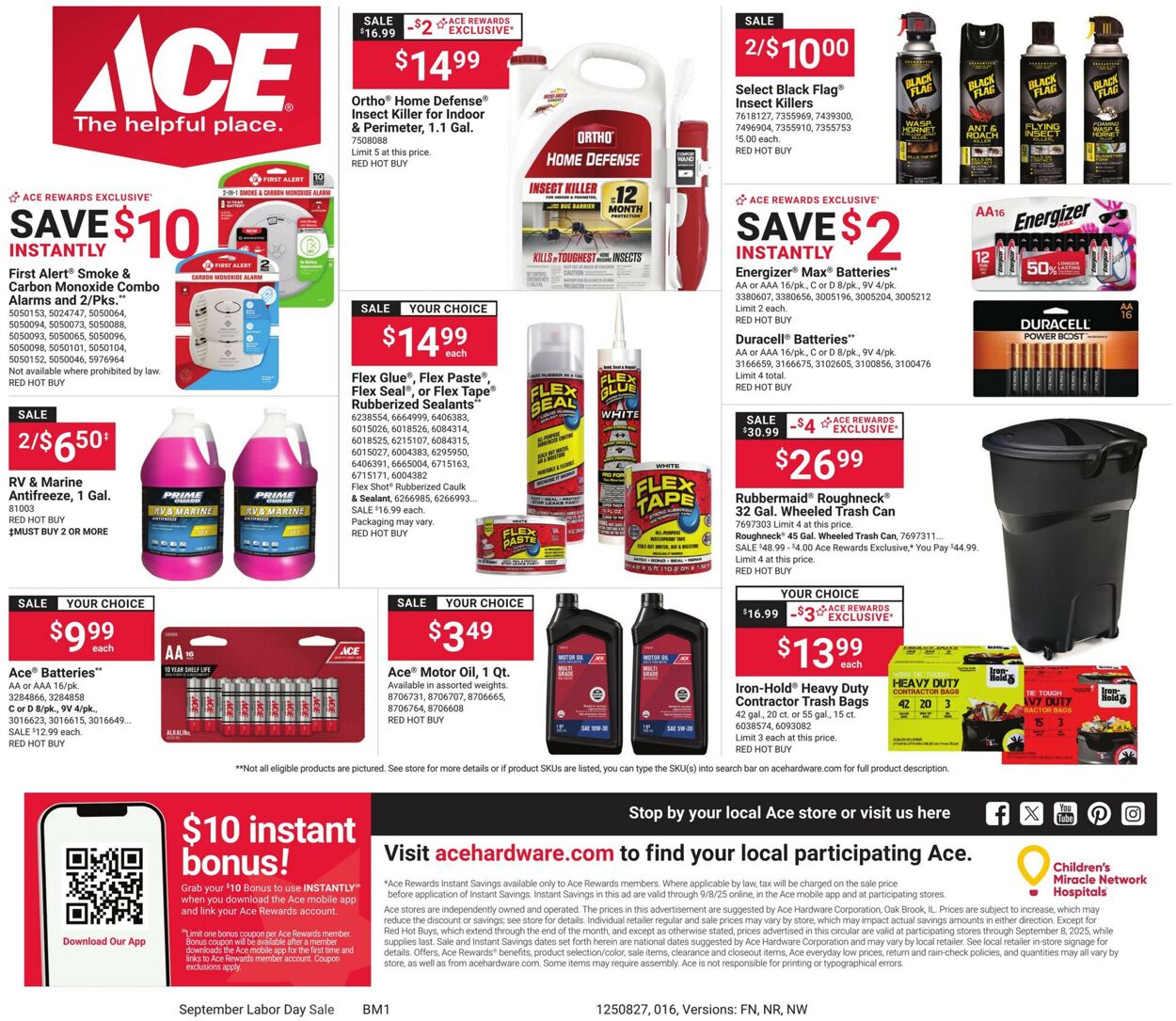 Catalogue Ace Hardware from 08/27/2025