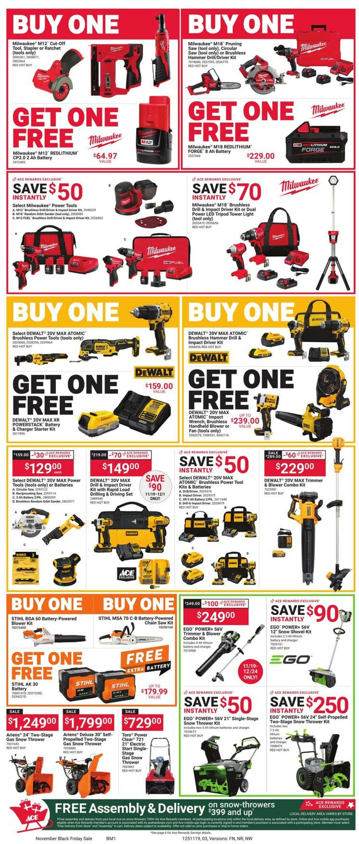 Catalogue Ace Hardware from 11/01/2025