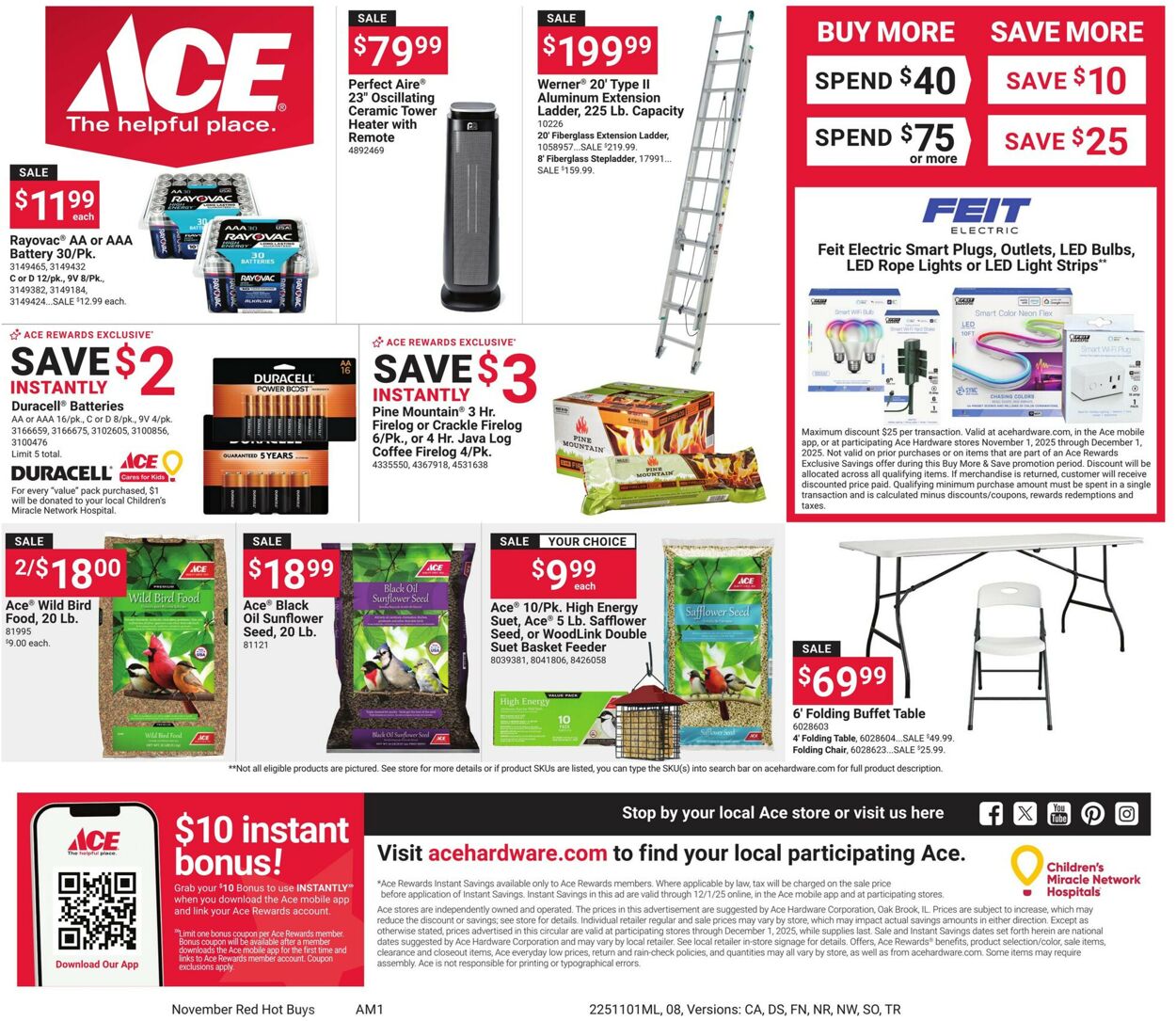 Catalogue Ace Hardware from 11/01/2025