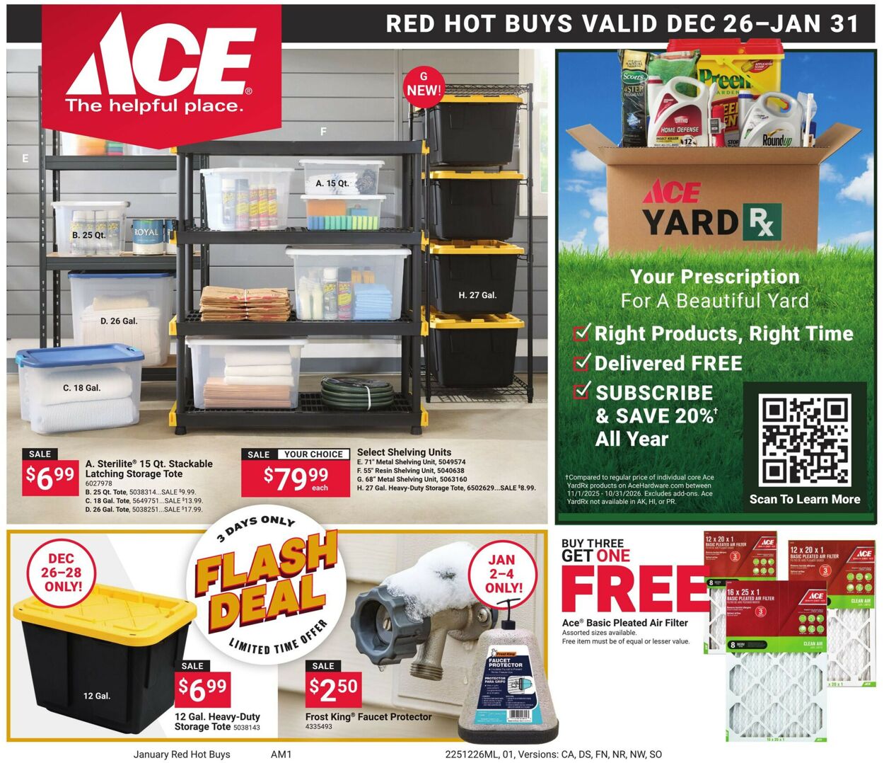 Catalogue Ace Hardware from 12/26/2025
