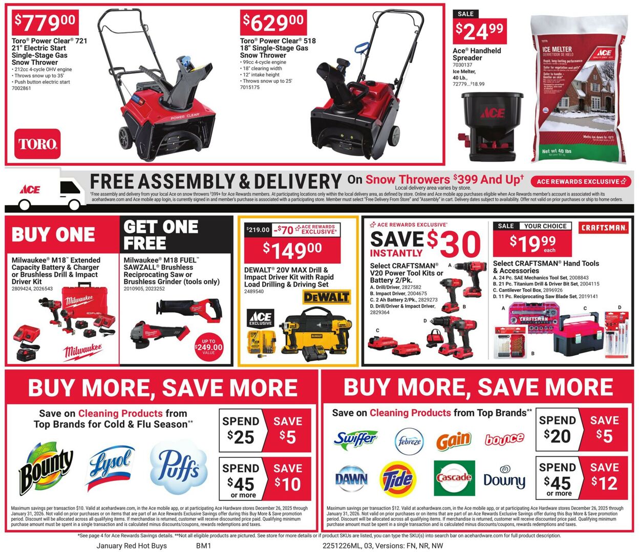 Catalogue Ace Hardware from 12/26/2025