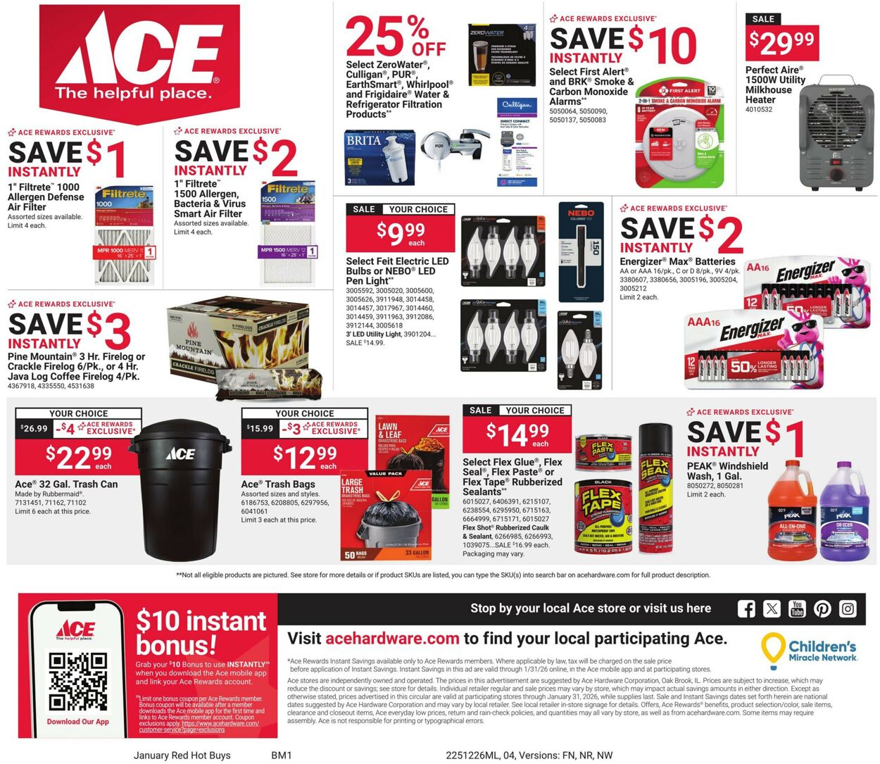 Catalogue Ace Hardware from 12/26/2025