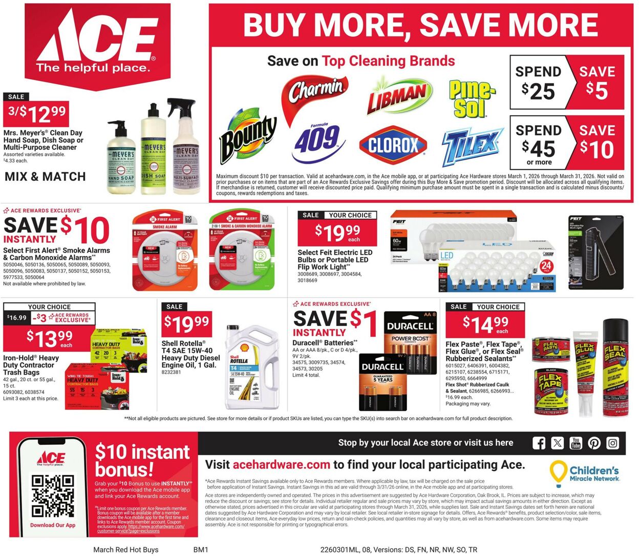 Catalogue Ace Hardware from 03/01/2026