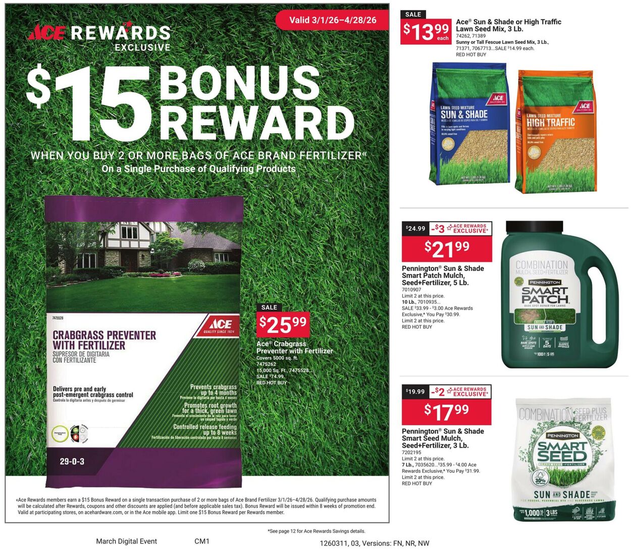 Catalogue Ace Hardware from 03/11/2026