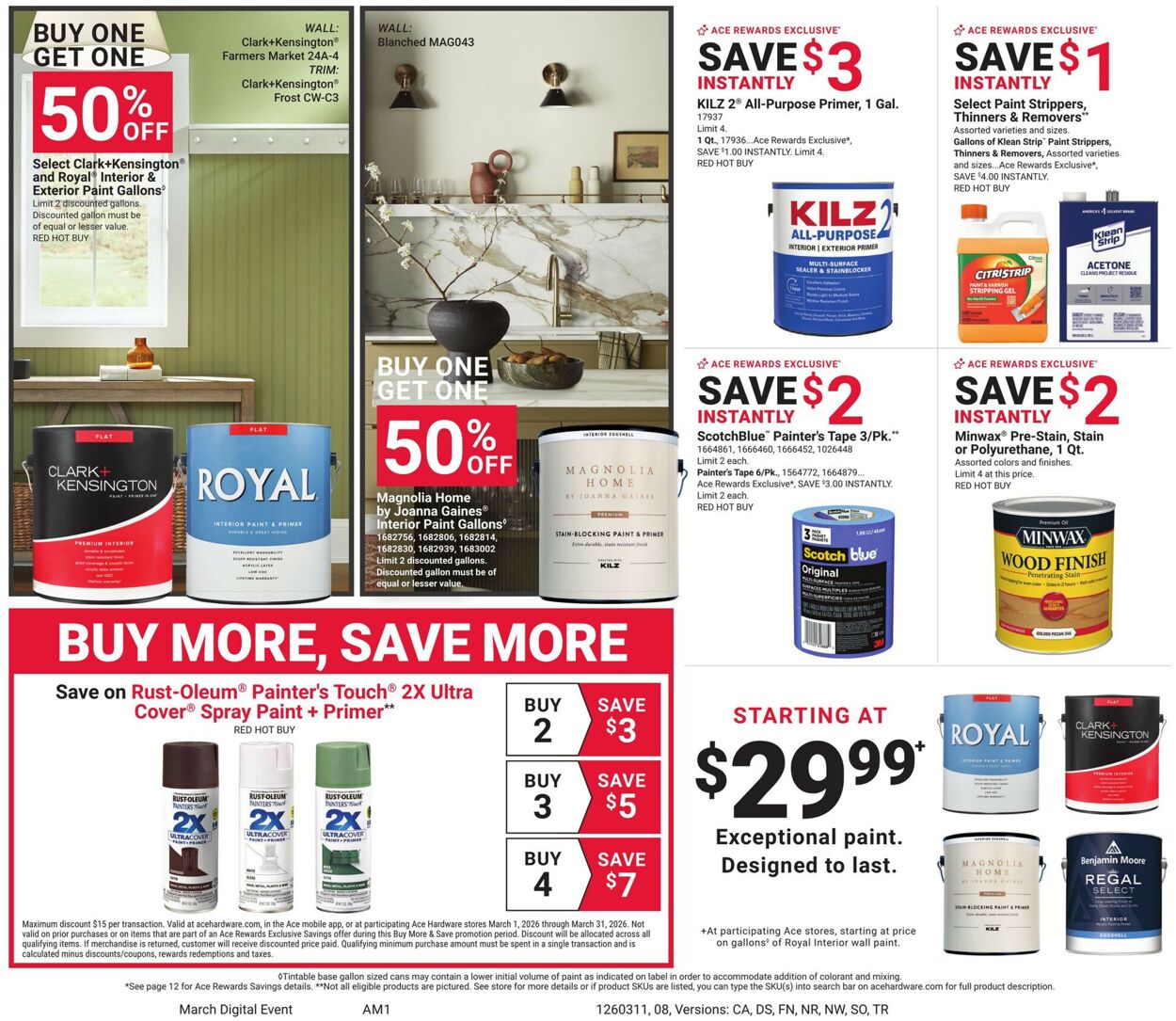 Catalogue Ace Hardware from 03/11/2026