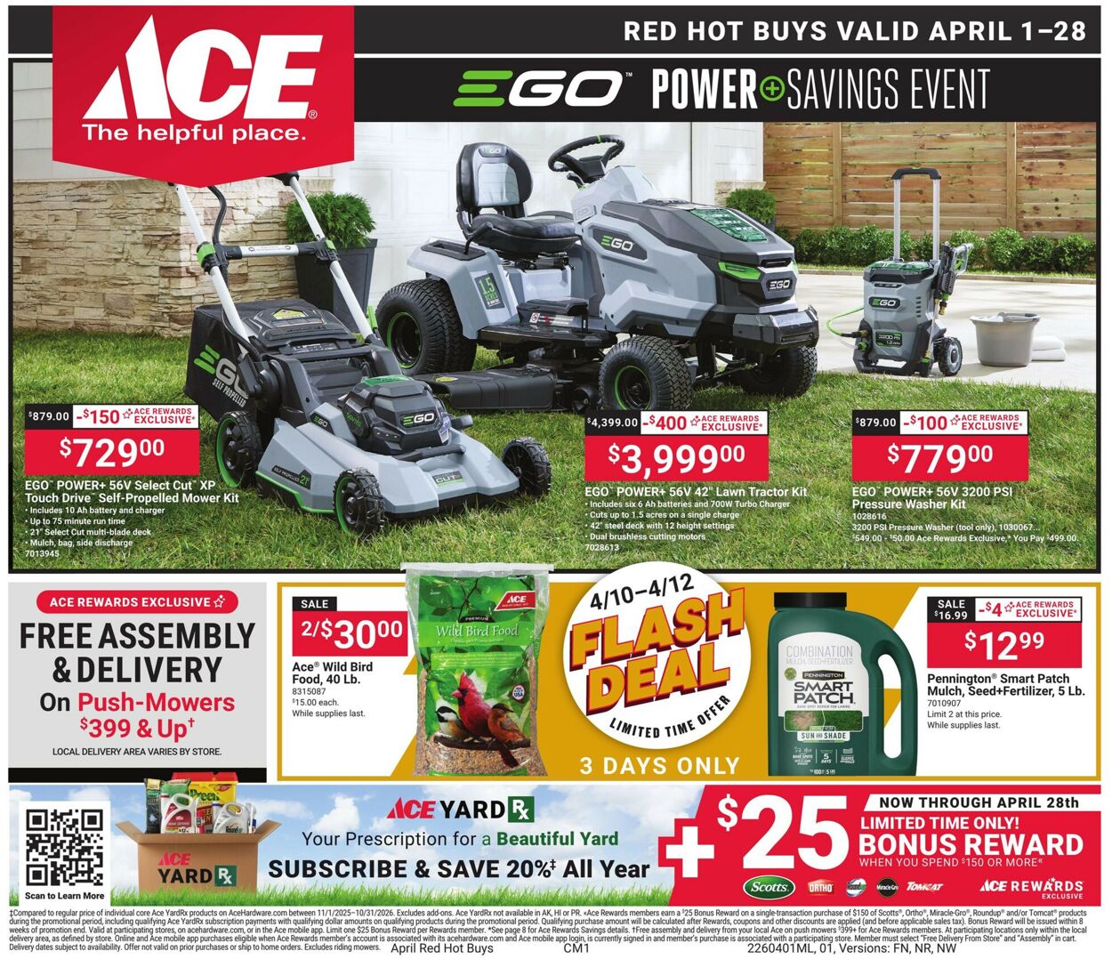 Catalogue Ace Hardware from 04/01/2026