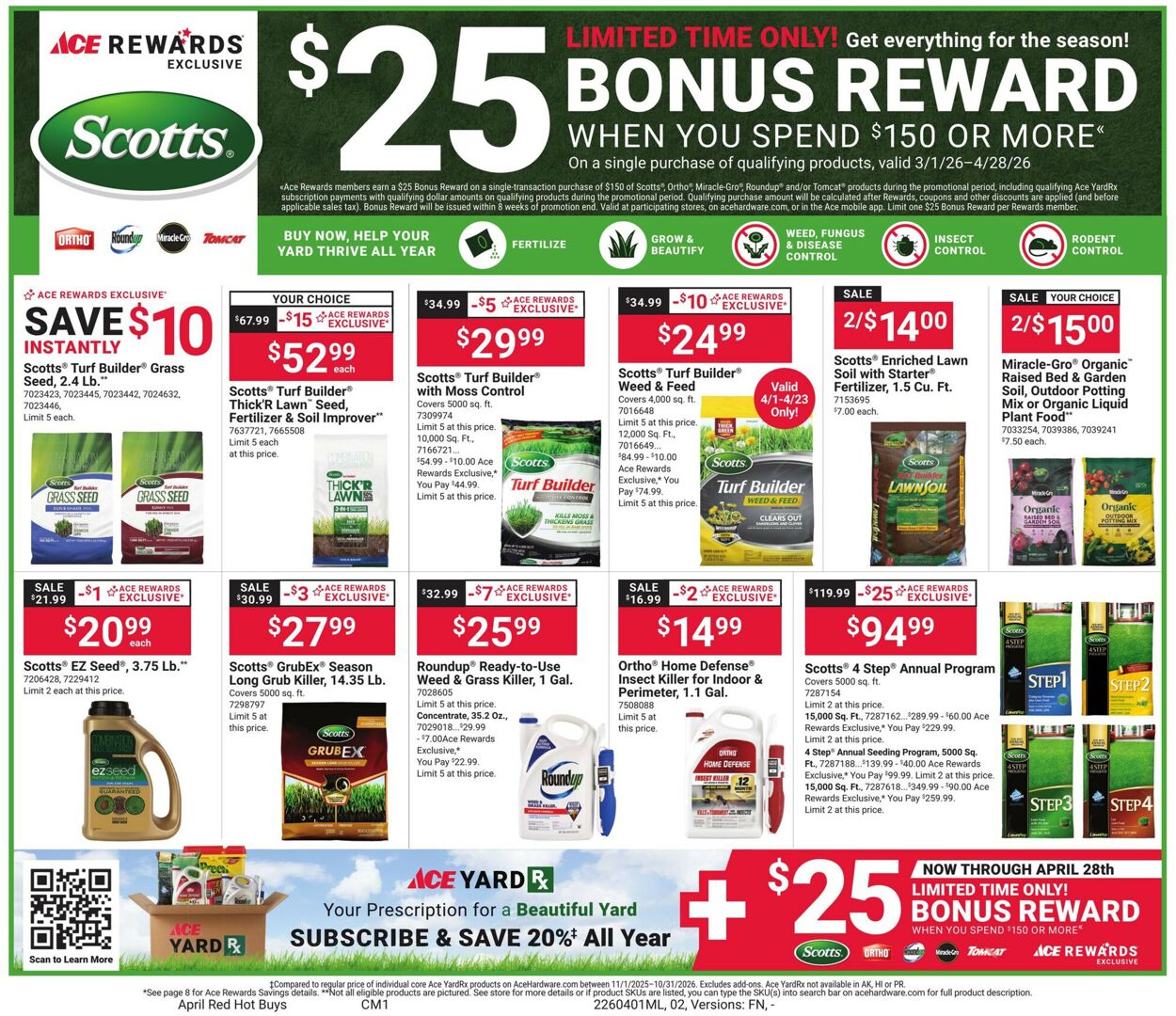 Catalogue Ace Hardware from 04/01/2026
