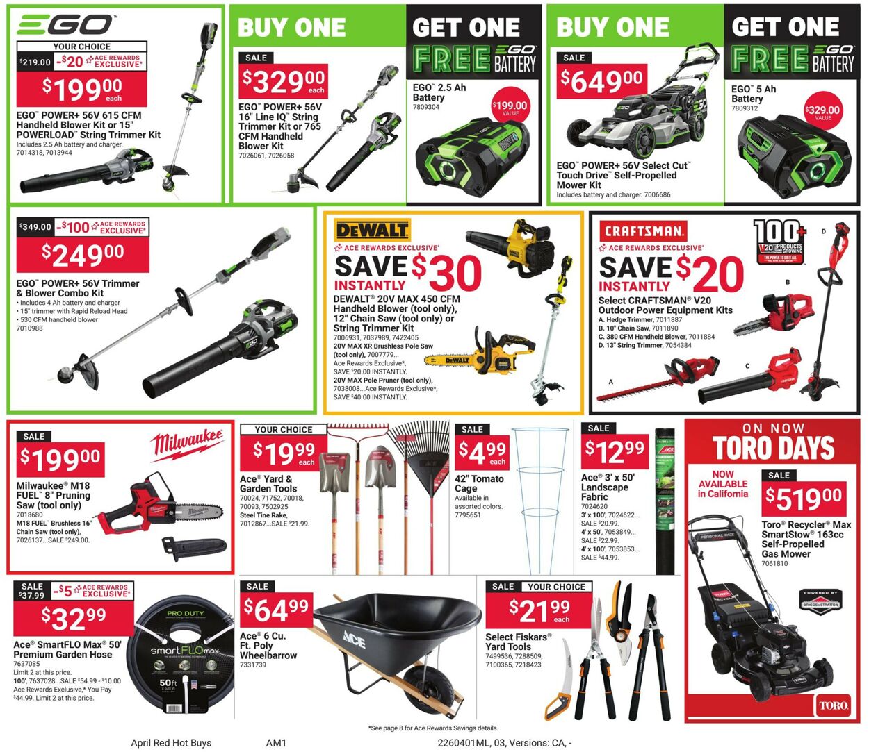Catalogue Ace Hardware from 04/01/2026