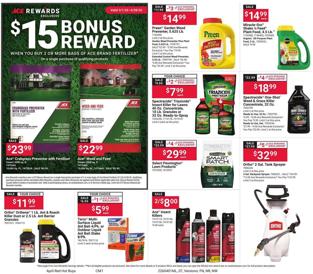 Catalogue Ace Hardware from 04/01/2026
