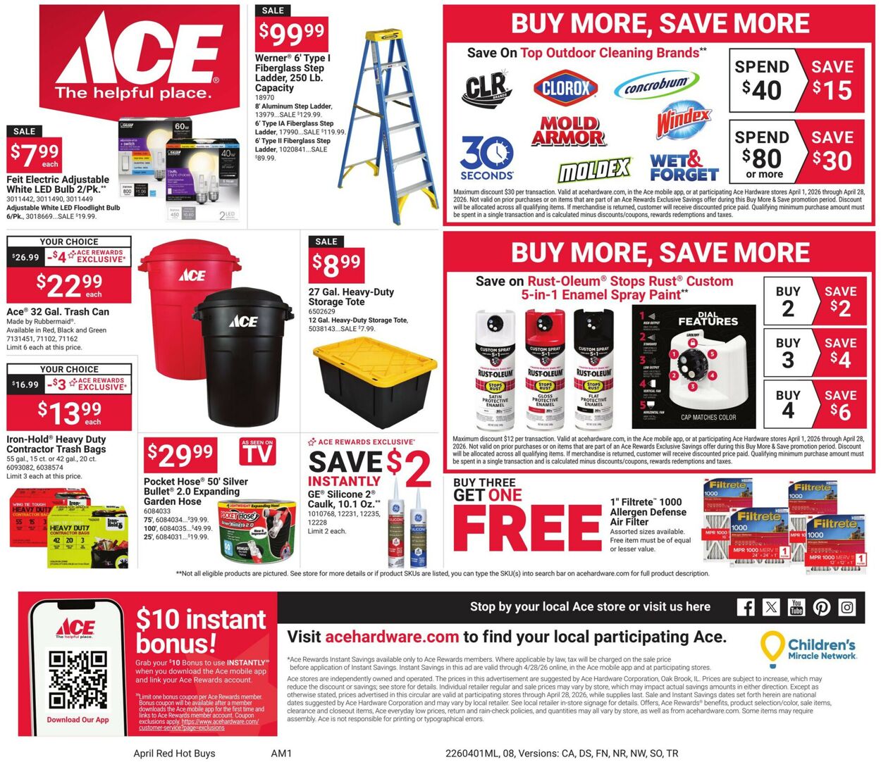 Catalogue Ace Hardware from 04/01/2026