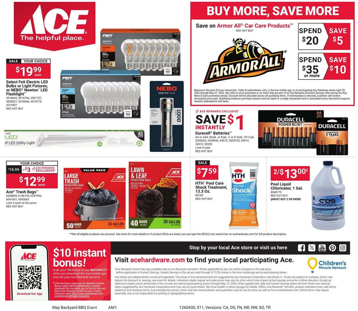 Catalogue Ace Hardware from 04/29/2026