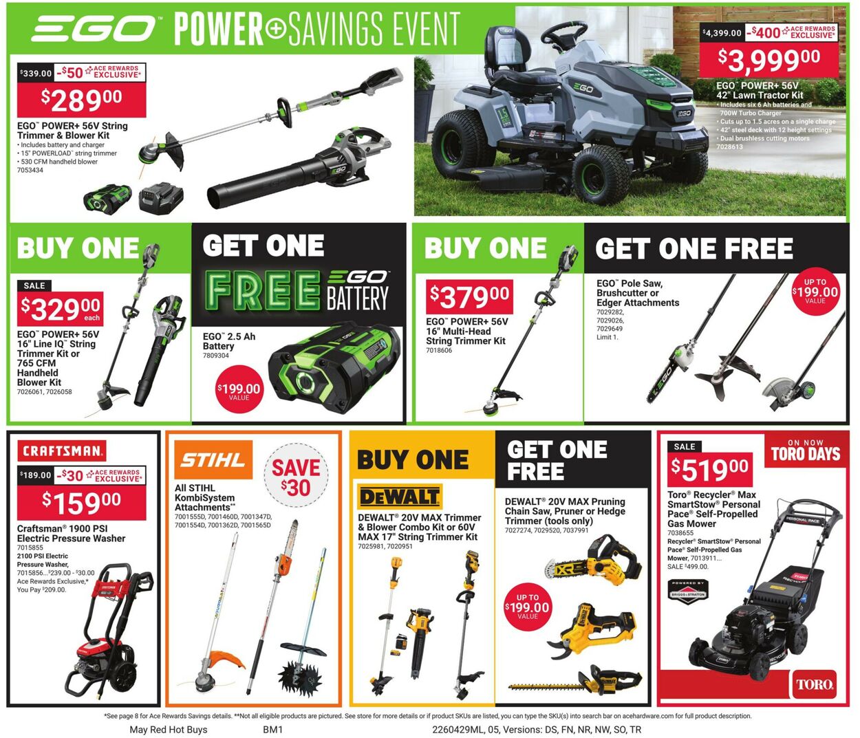 Catalogue Ace Hardware from 04/29/2026