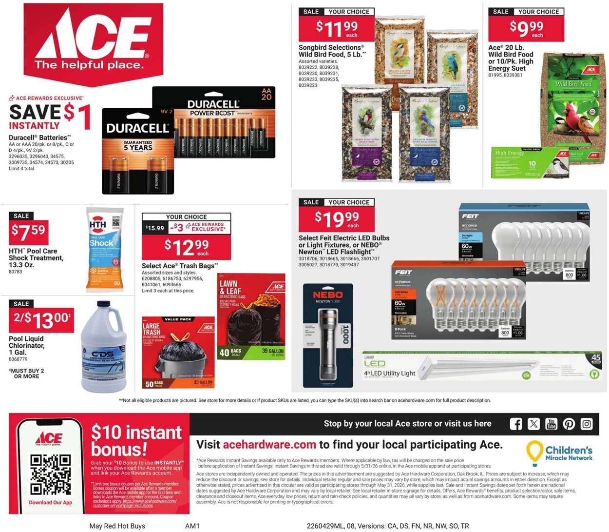 Catalogue Ace Hardware from 04/29/2026