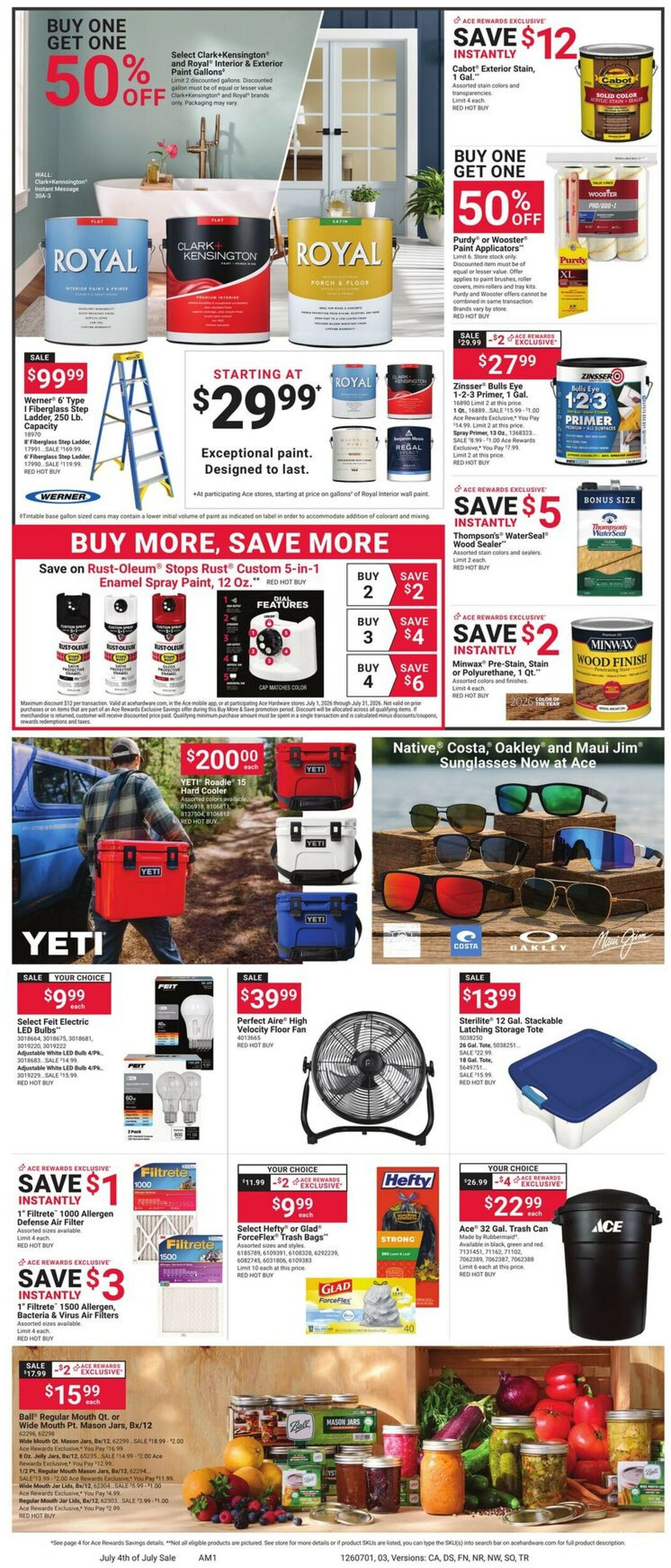 Catalogue Ace Hardware from 07/01/2026