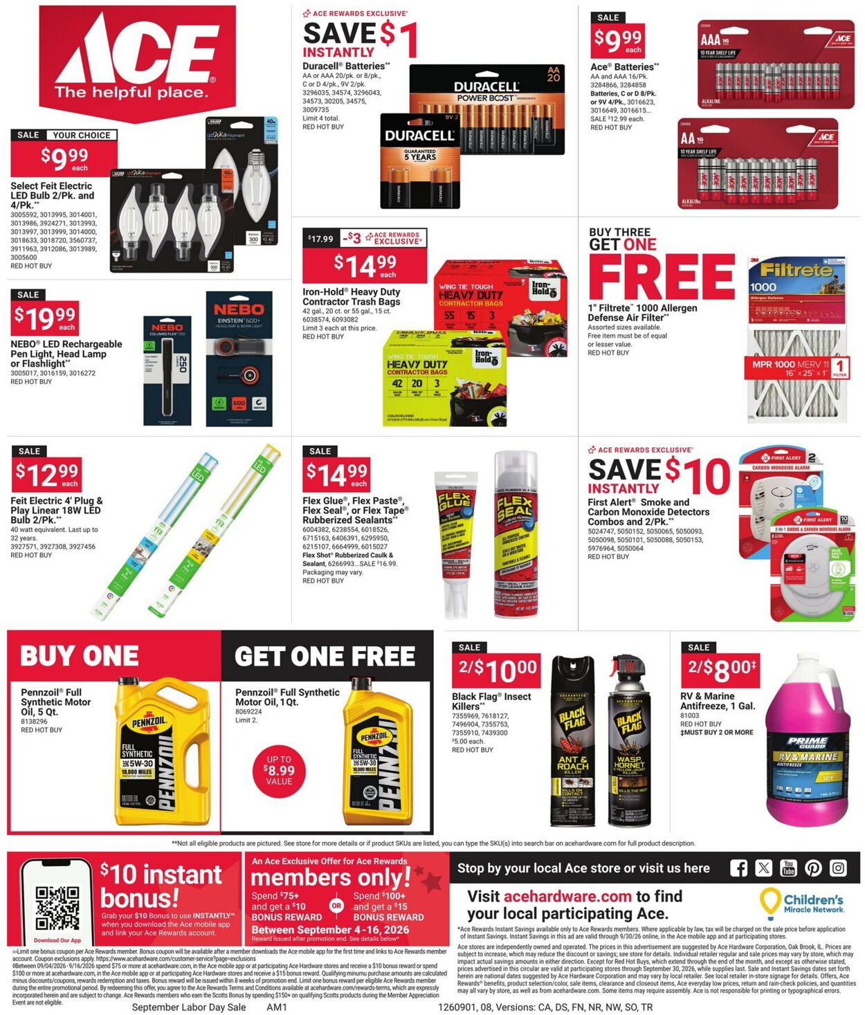 Catalogue Ace Hardware from 09/01/2026