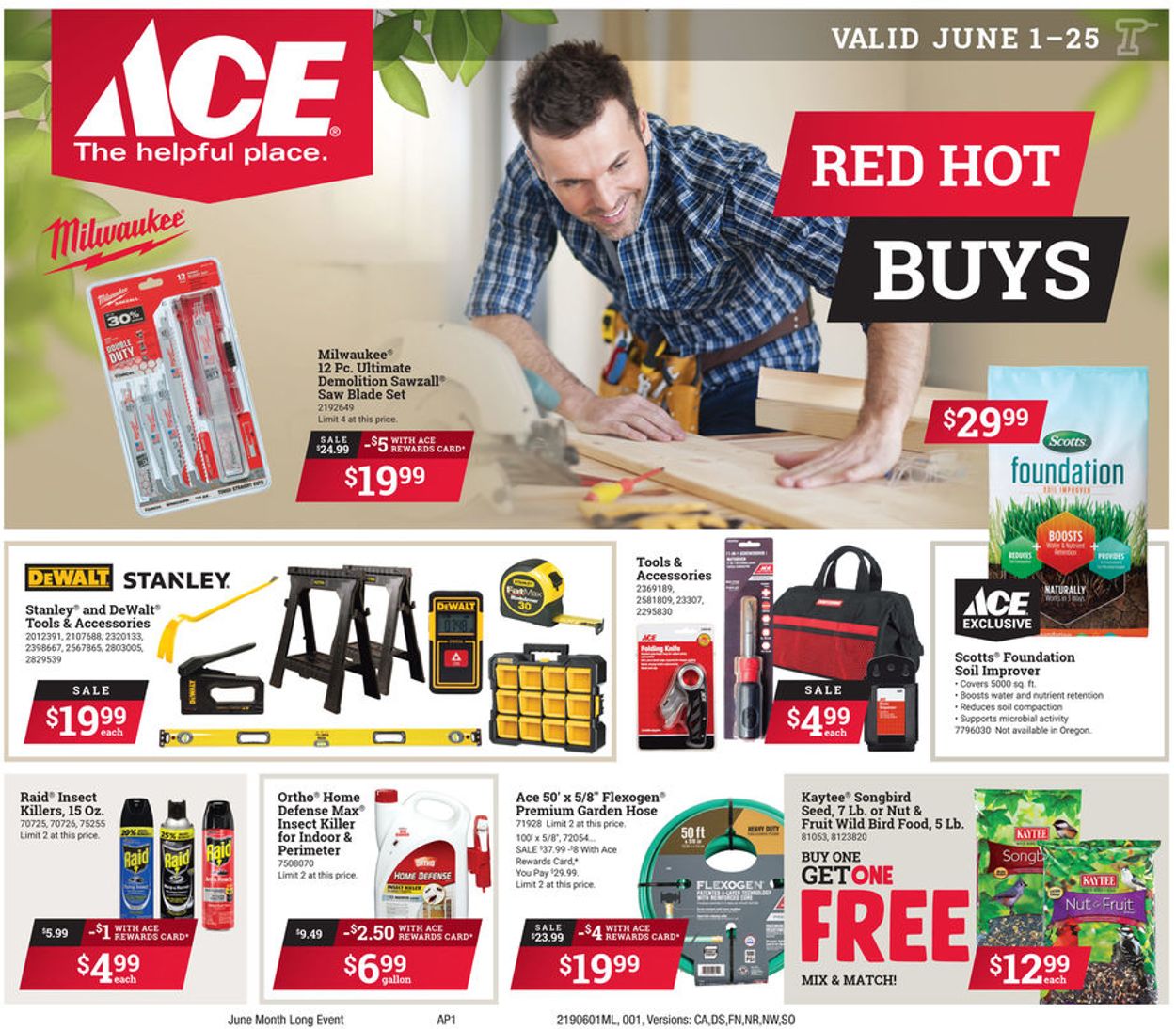 Ace Hardware Current weekly ad 06/01 06/25/2019