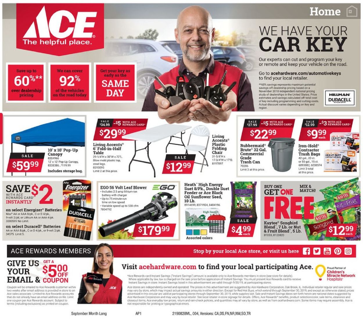 Catalogue Ace Hardware from 08/28/2019