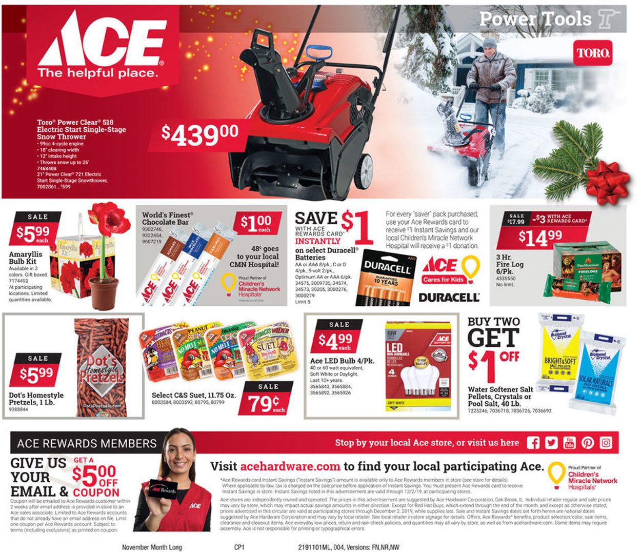 Catalogue Ace Hardware from 11/01/2019
