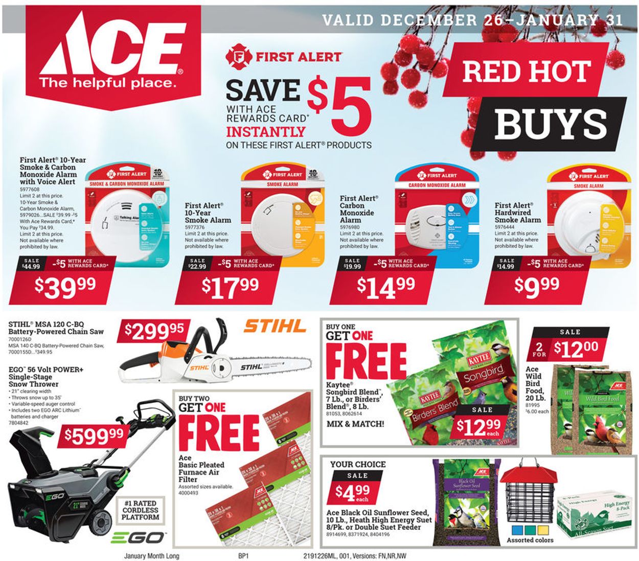 Catalogue Ace Hardware from 12/26/2019