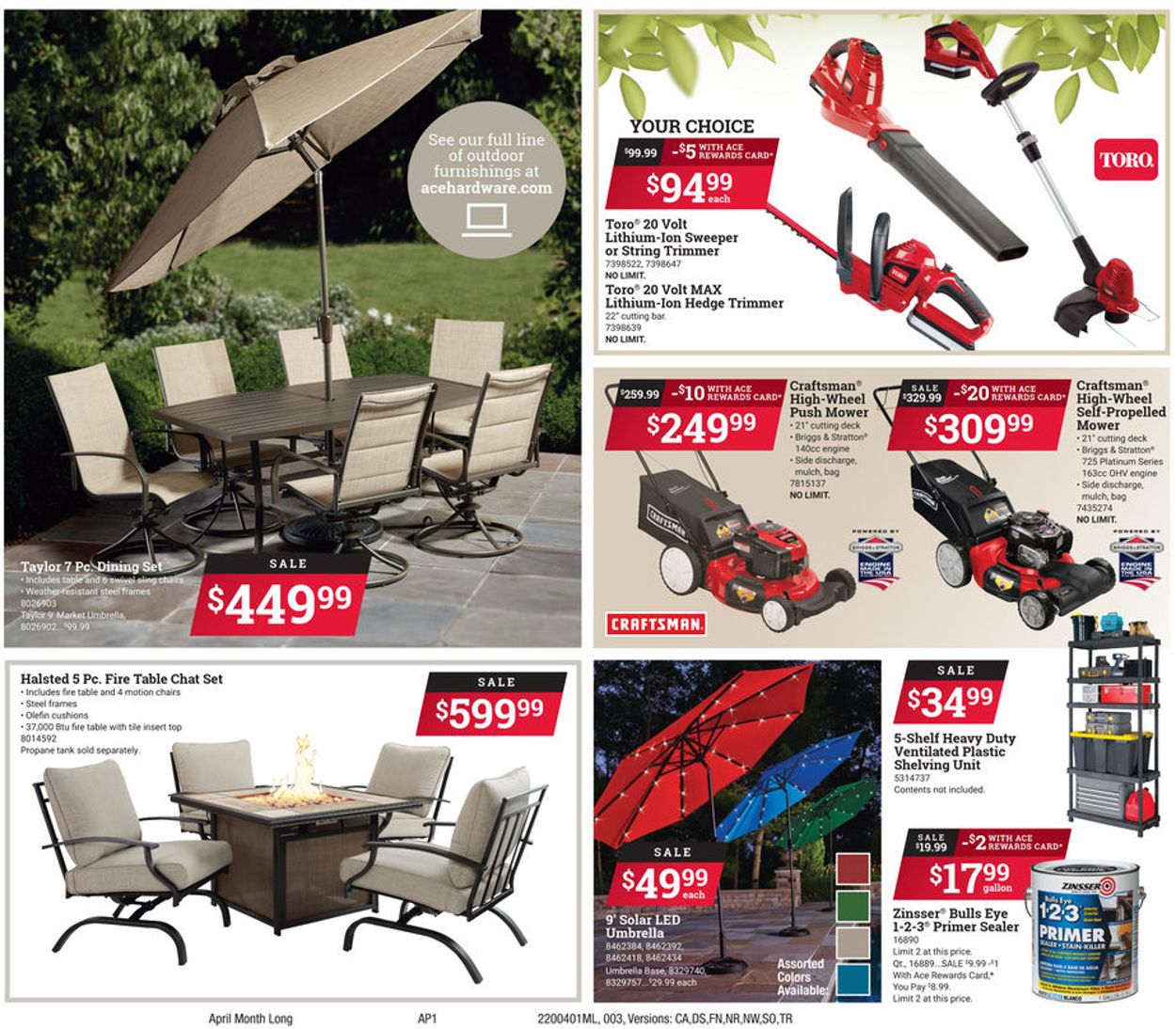 Catalogue Ace Hardware from 04/01/2020