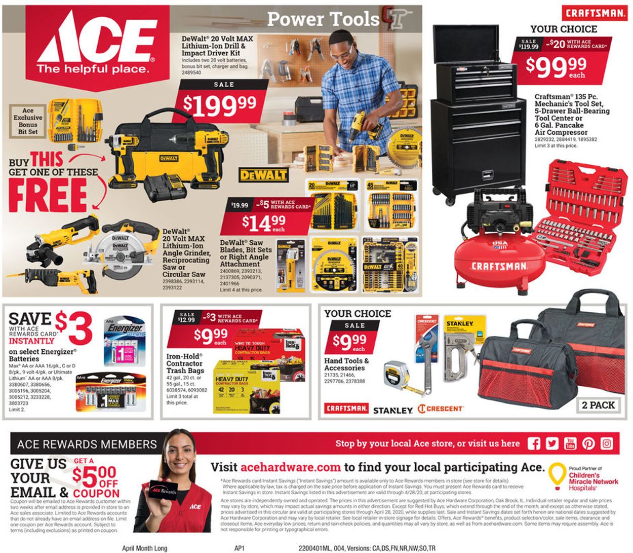Catalogue Ace Hardware from 04/01/2020
