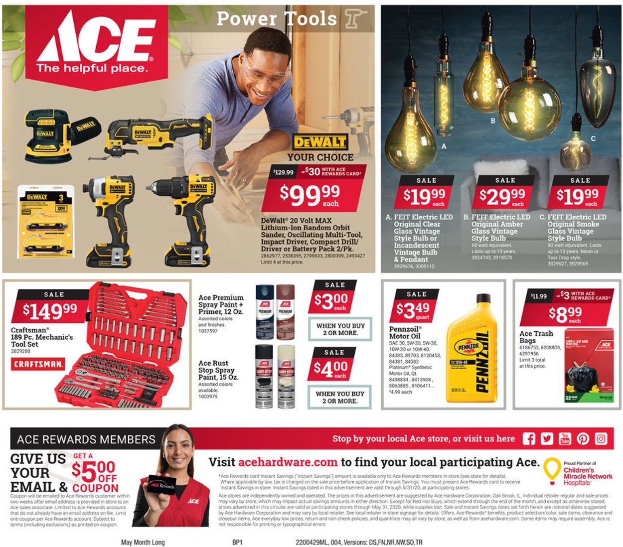 Catalogue Ace Hardware from 04/29/2020
