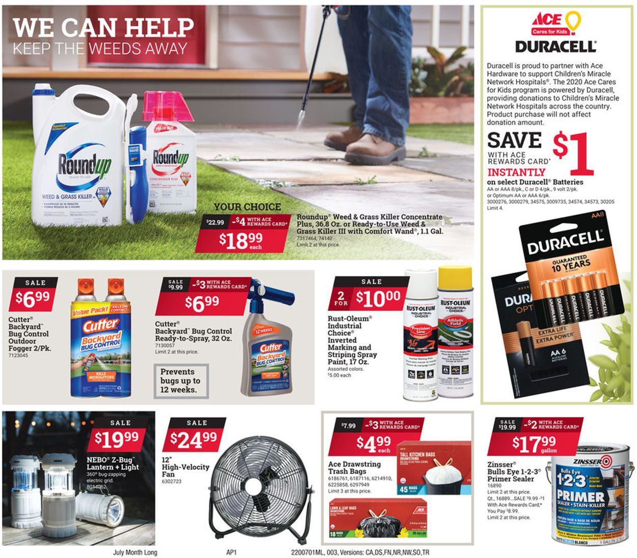 Catalogue Ace Hardware from 07/01/2020