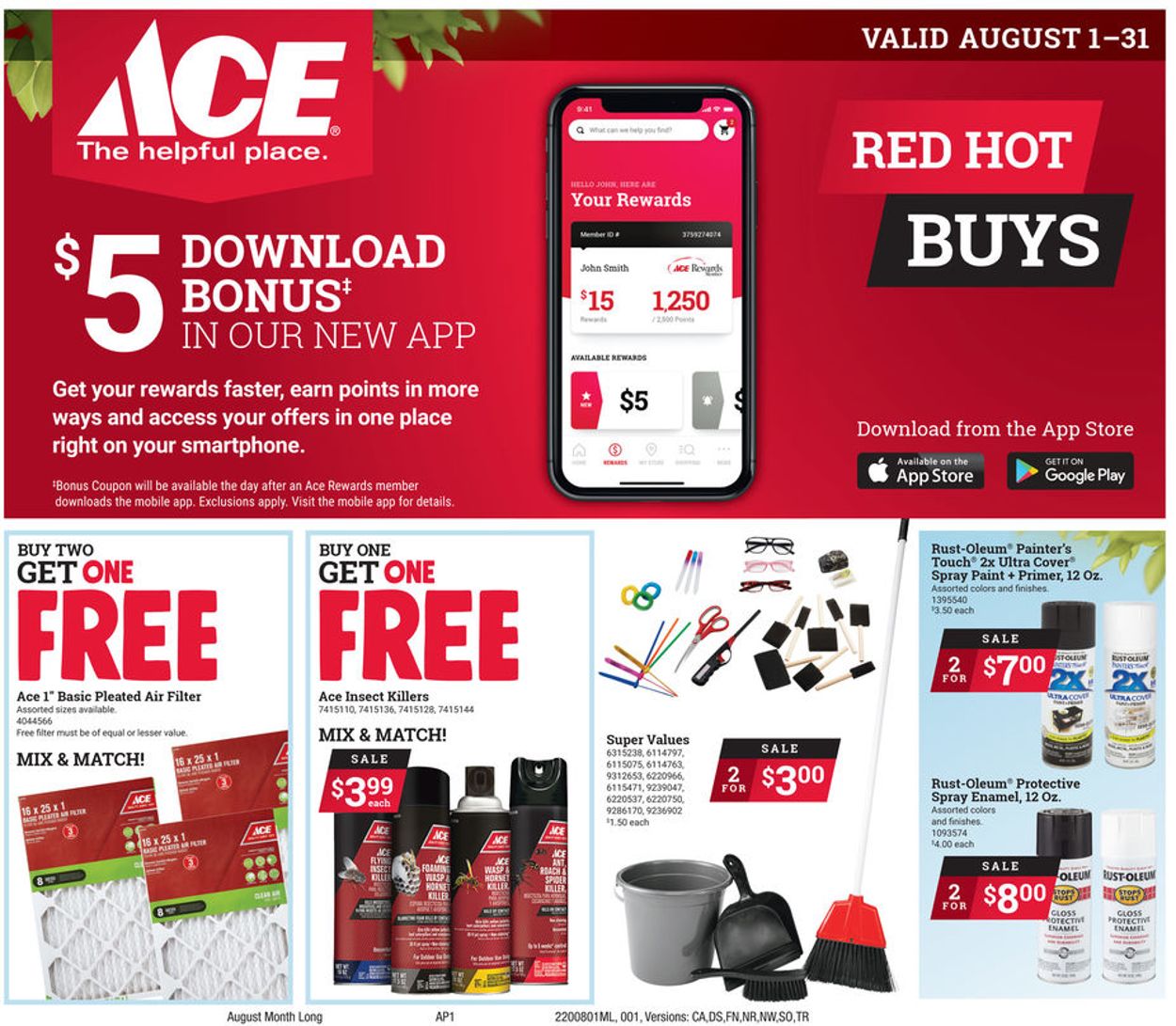 Catalogue Ace Hardware from 08/01/2020