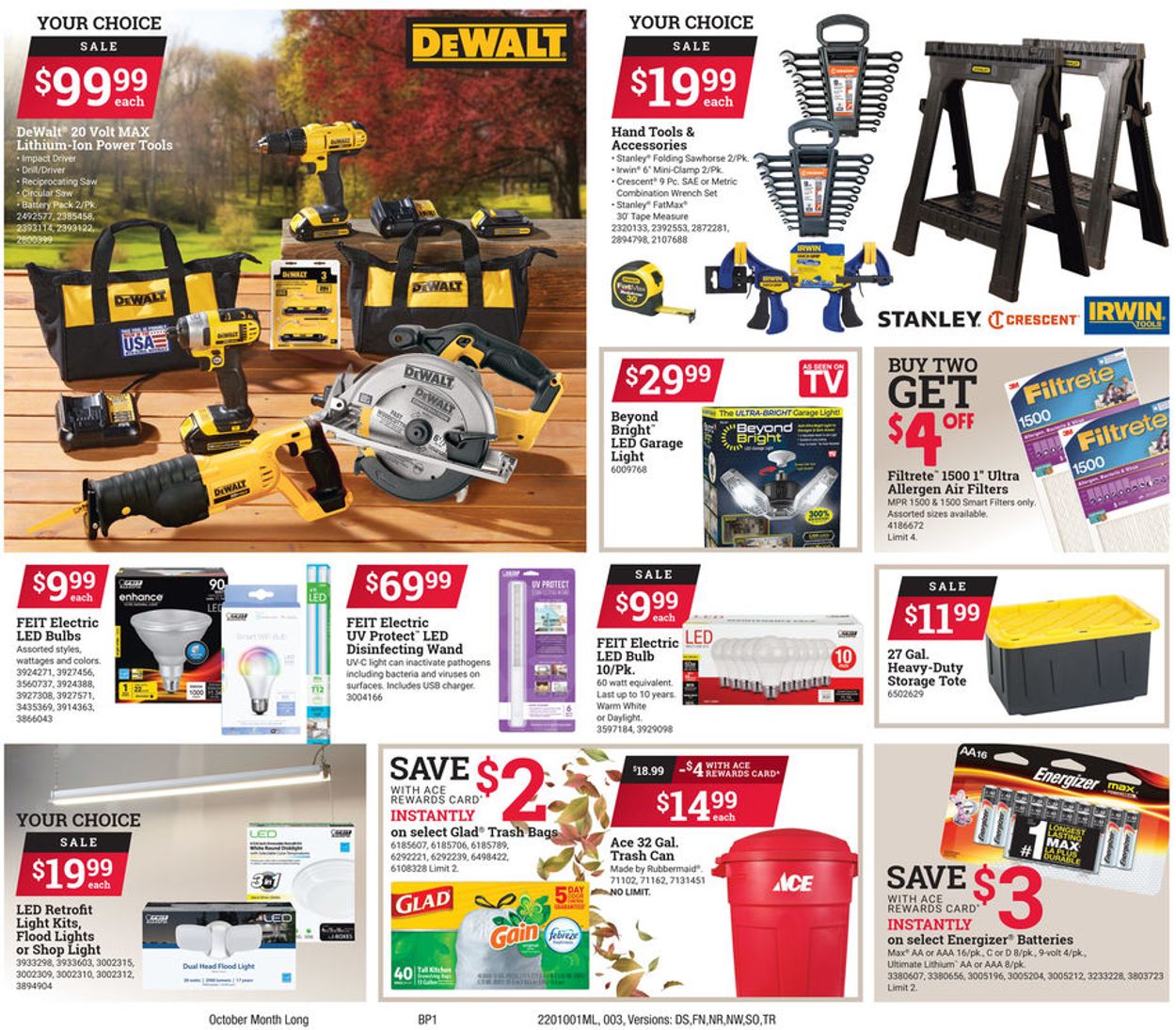 Catalogue Ace Hardware from 10/01/2020