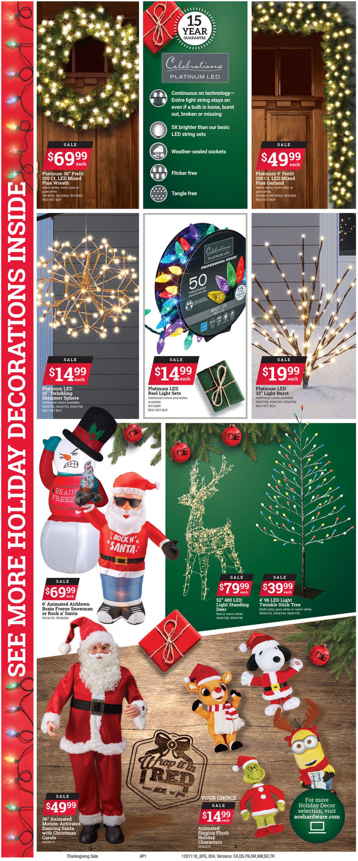 Ace Hardware Holiday 2020 Current weekly ad 11/18 - 11/30/2020 [4 ...