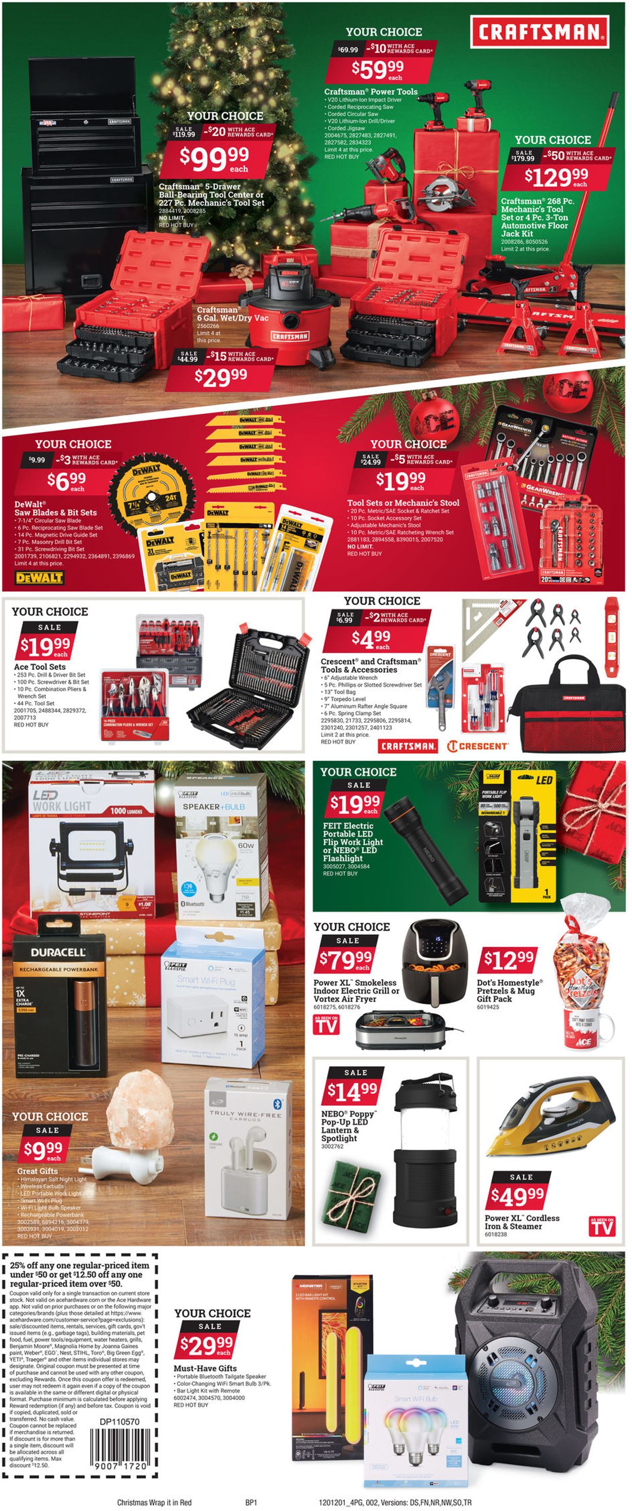 Ace Hardware Current weekly ad 12/01 - 12/24/2020 [2] - frequent-ads.com