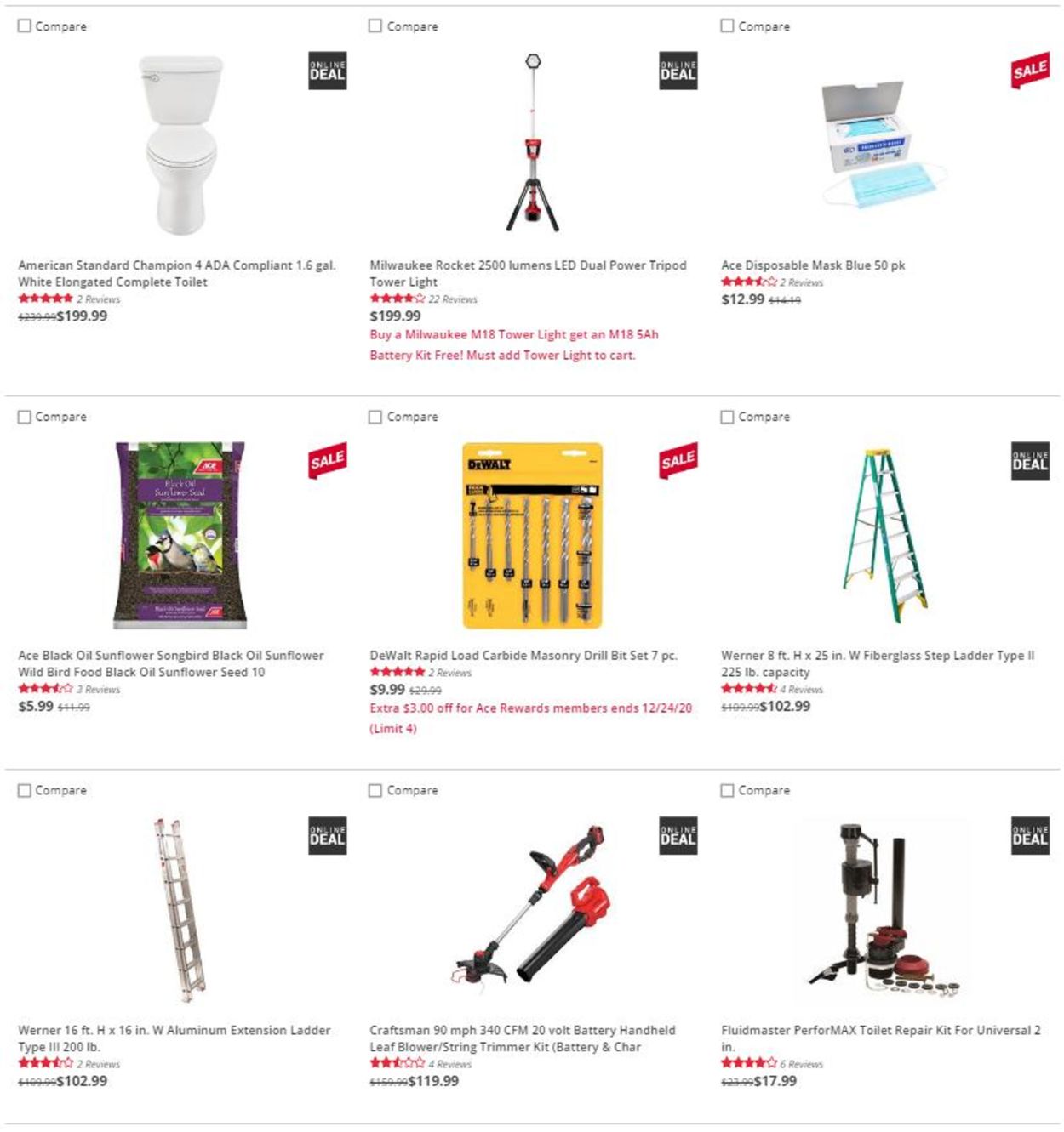 Catalogue Ace Hardware Holiday 2020 from 12/25/2020
