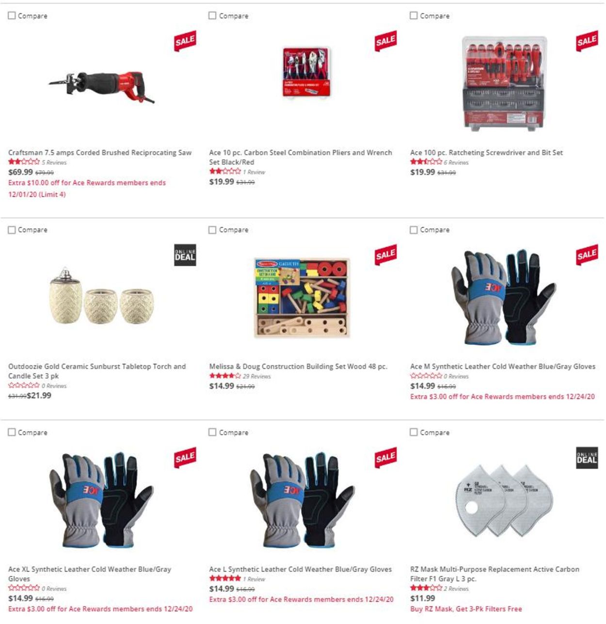 Catalogue Ace Hardware Holiday 2020 from 12/25/2020