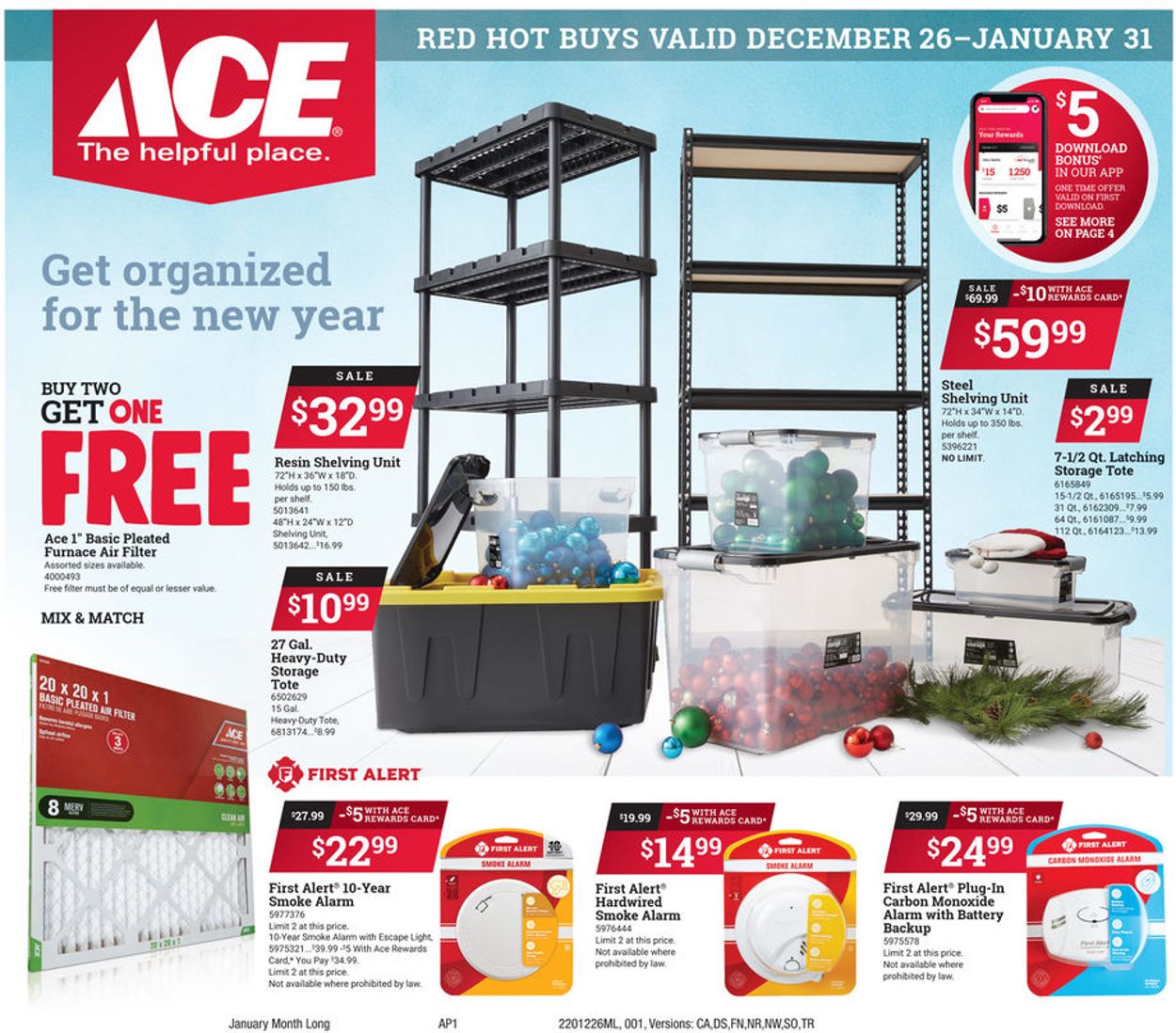 Catalogue Ace Hardware from 12/26/2020