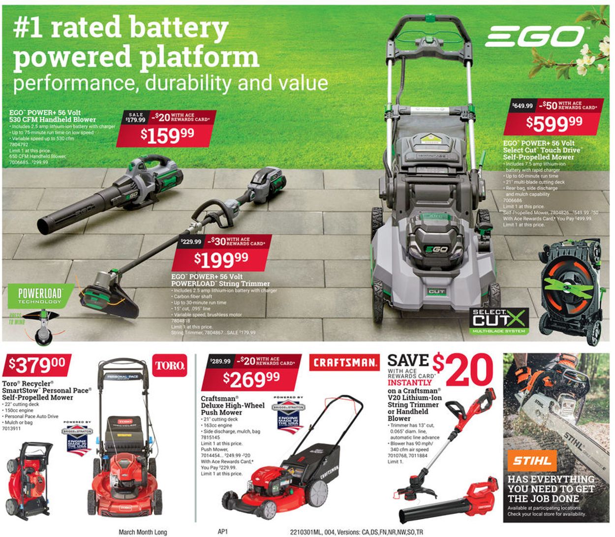 Catalogue Ace Hardware from 03/01/2021