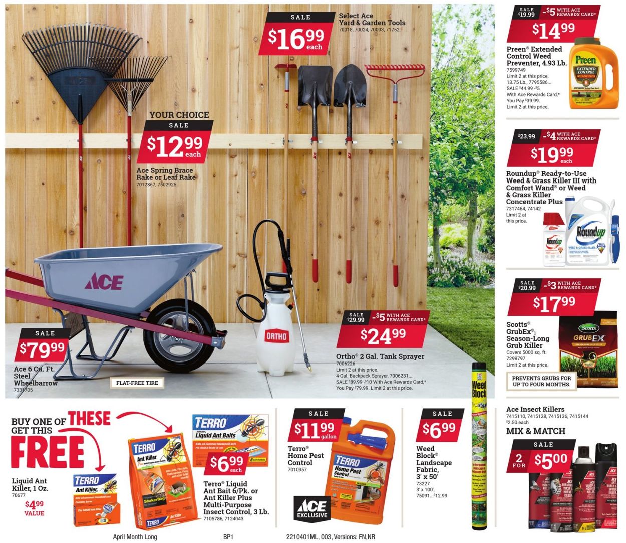 Ace Hardware Current weekly ad 04/01 04/30/2021 [3]