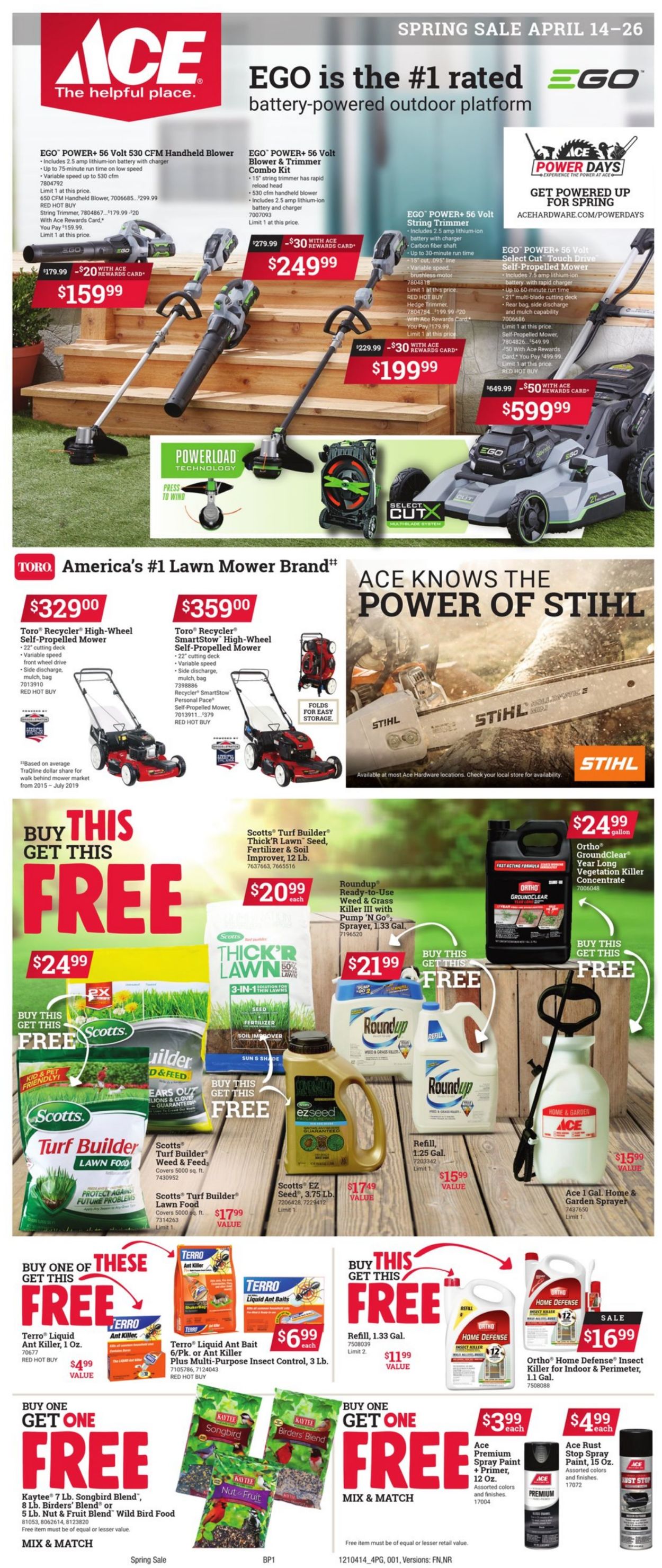 Catalogue Ace Hardware from 04/14/2021
