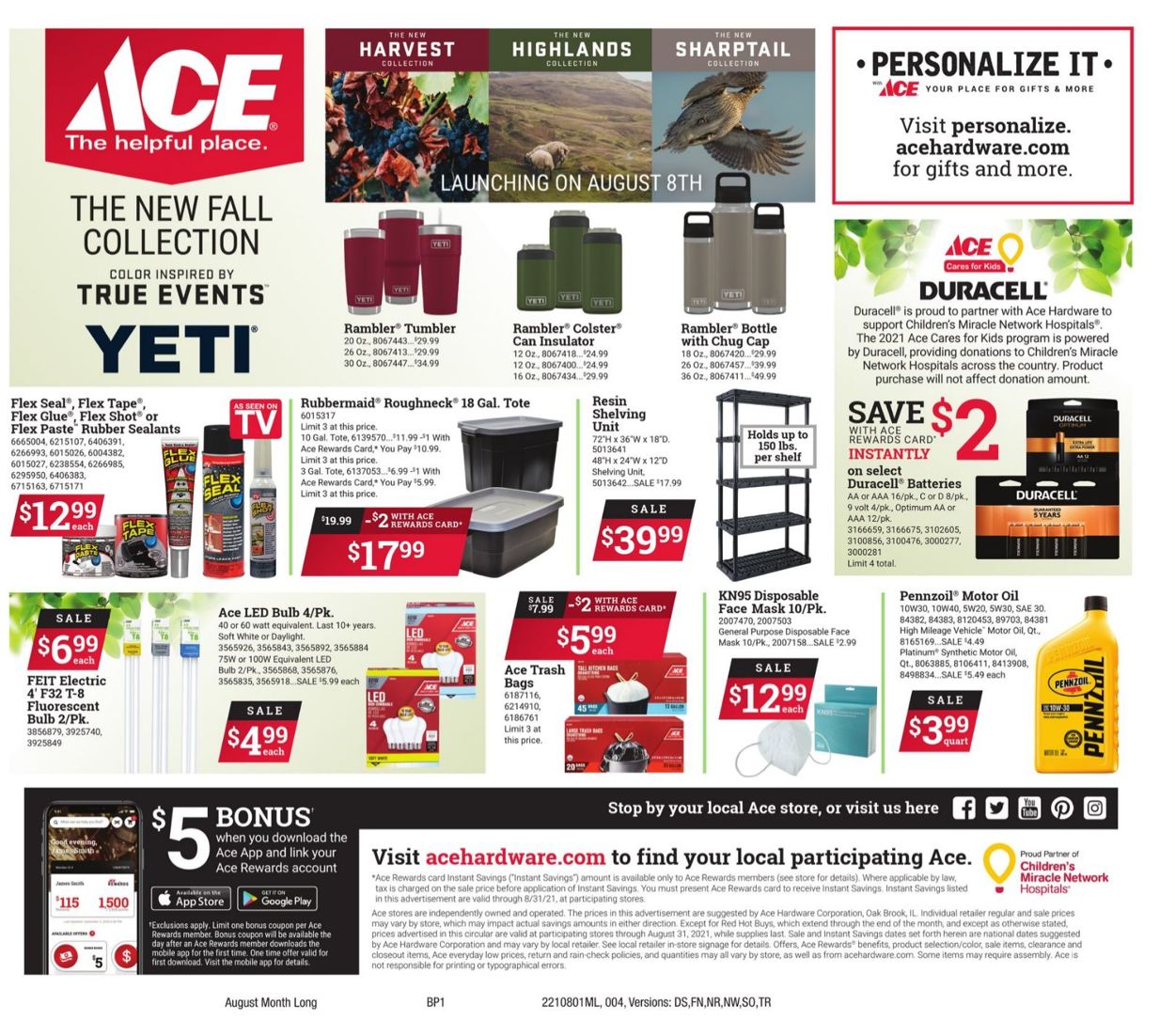Catalogue Ace Hardware from 08/06/2021