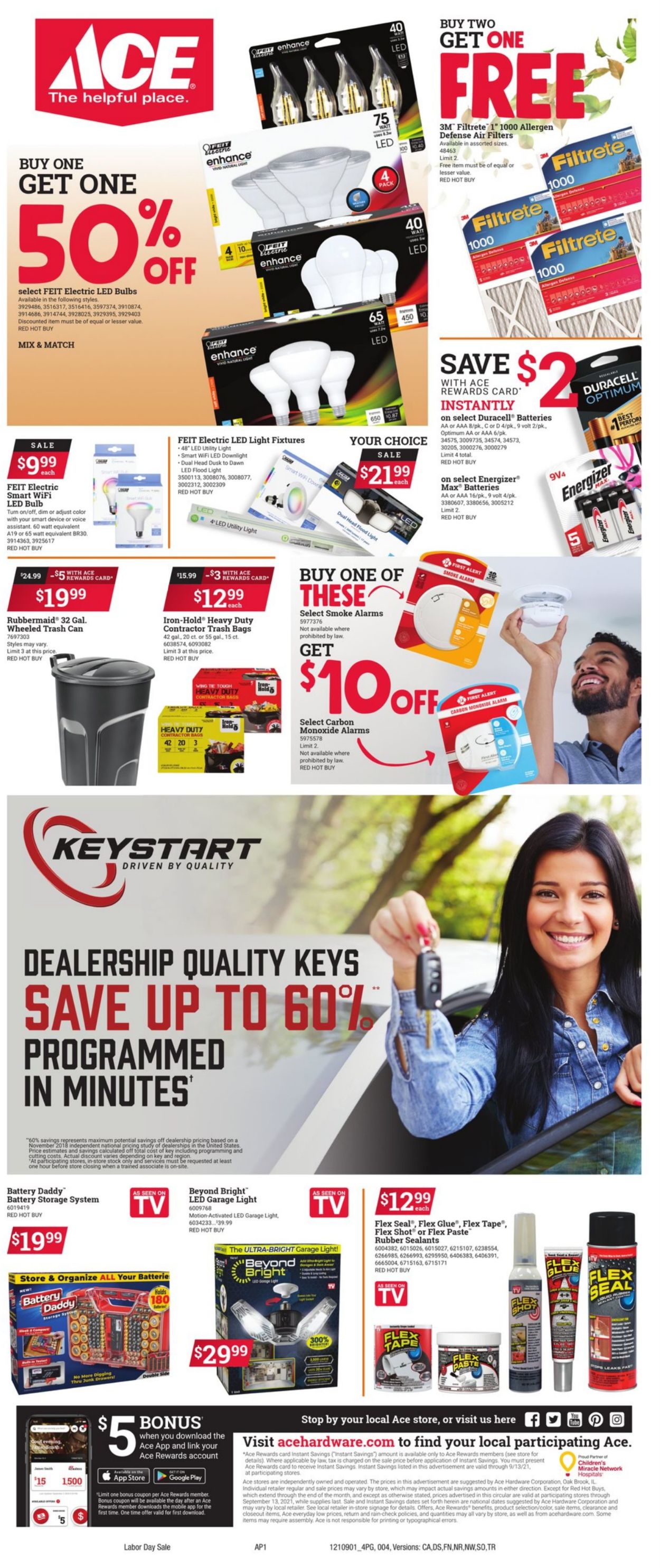 Catalogue Ace Hardware from 09/01/2021