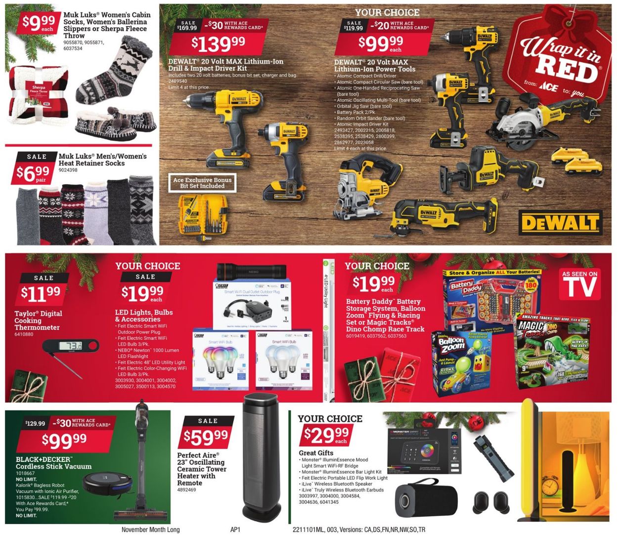 Catalogue Ace Hardware HOLIDAY 2021 from 11/01/2021