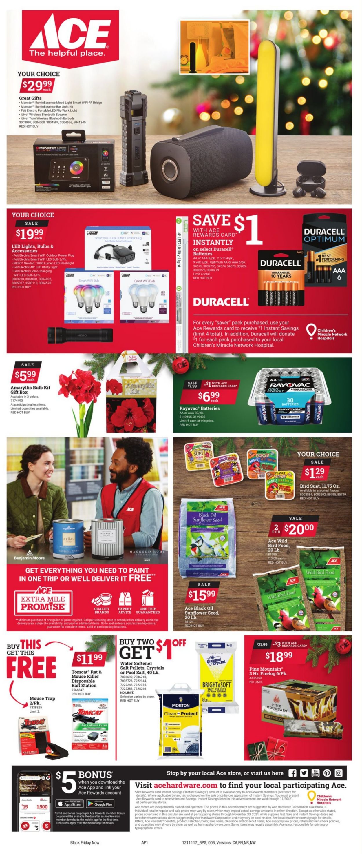 Catalogue Ace Hardware BLACK FRIDAY 2021 from 11/17/2021