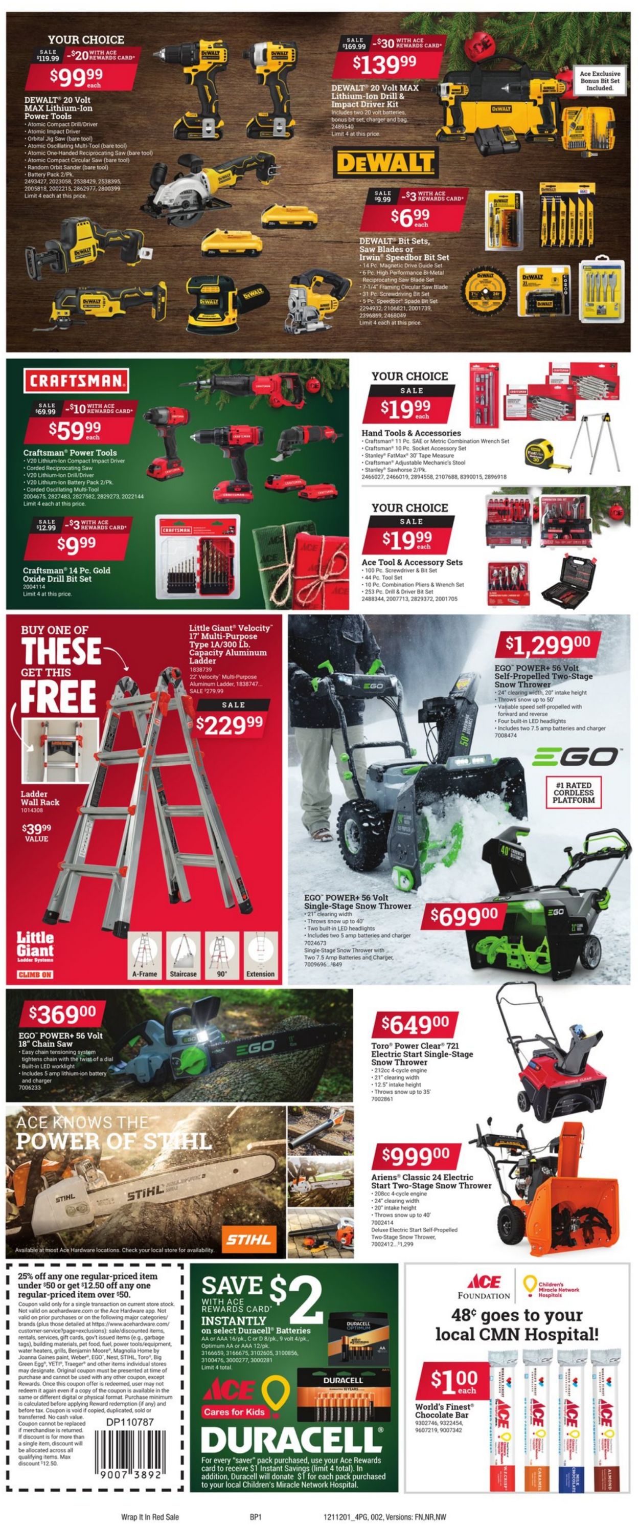 Catalogue Ace Hardware CHRISTMAS 2021 from 12/01/2021
