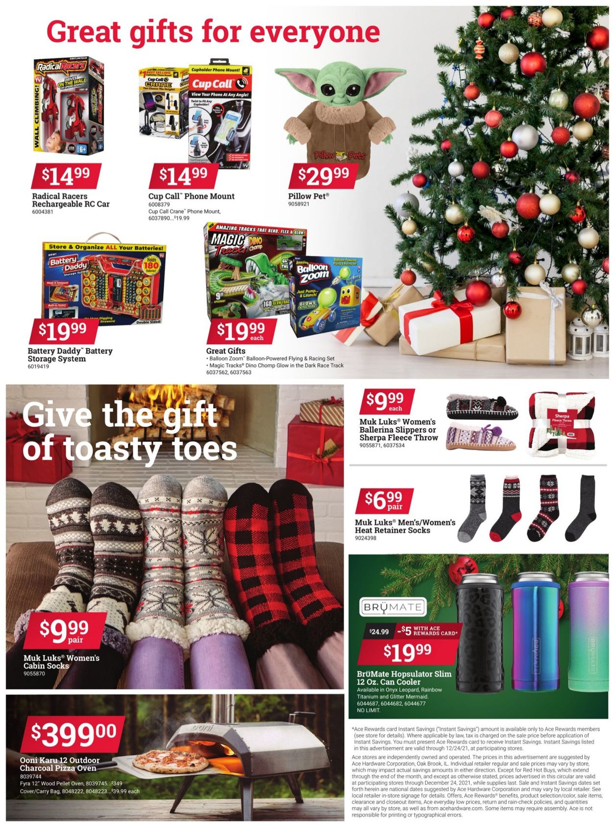 Catalogue Ace Hardware CHRISTMAS 2021 from 12/10/2021