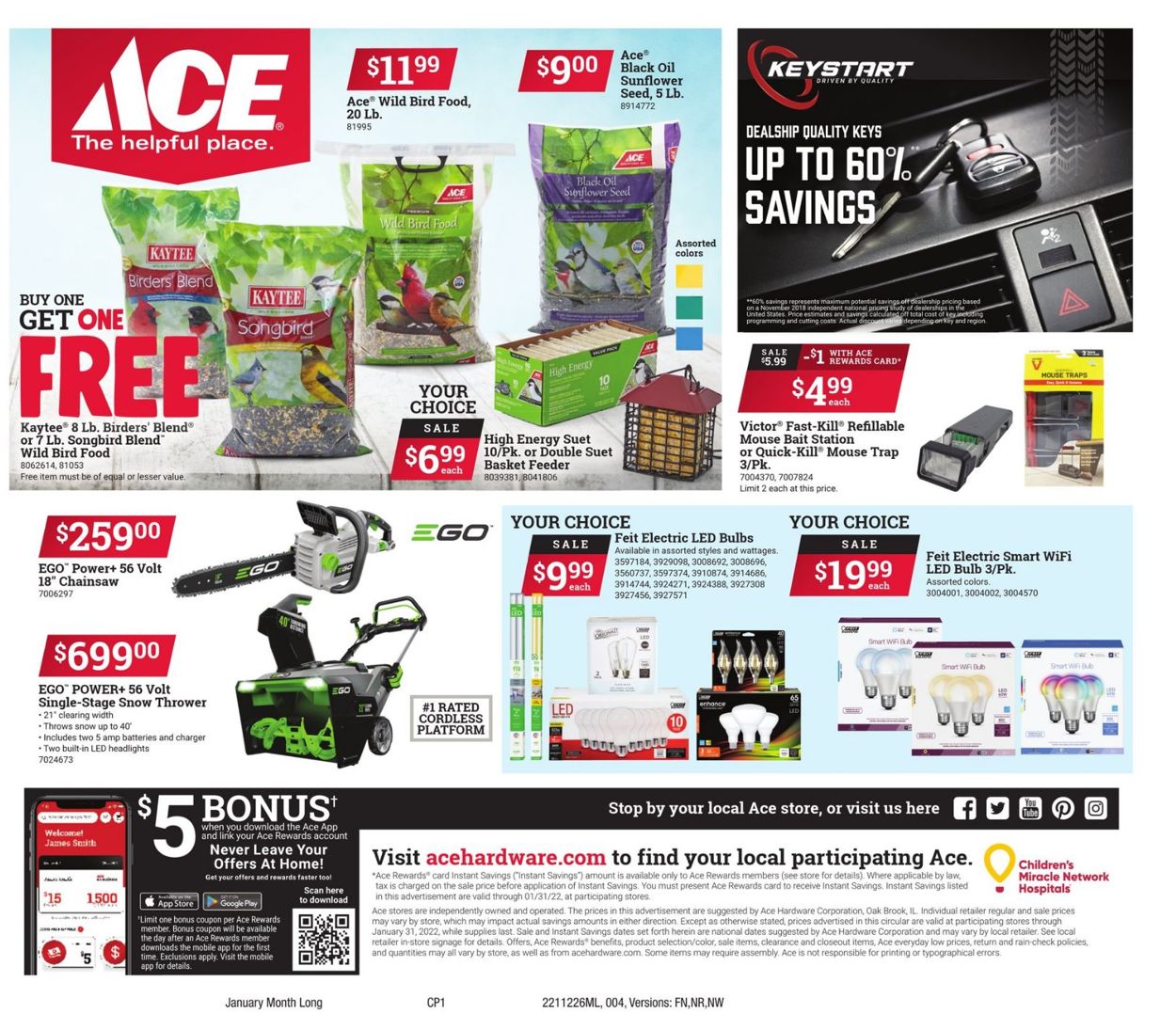 Catalogue Ace Hardware from 12/26/2021