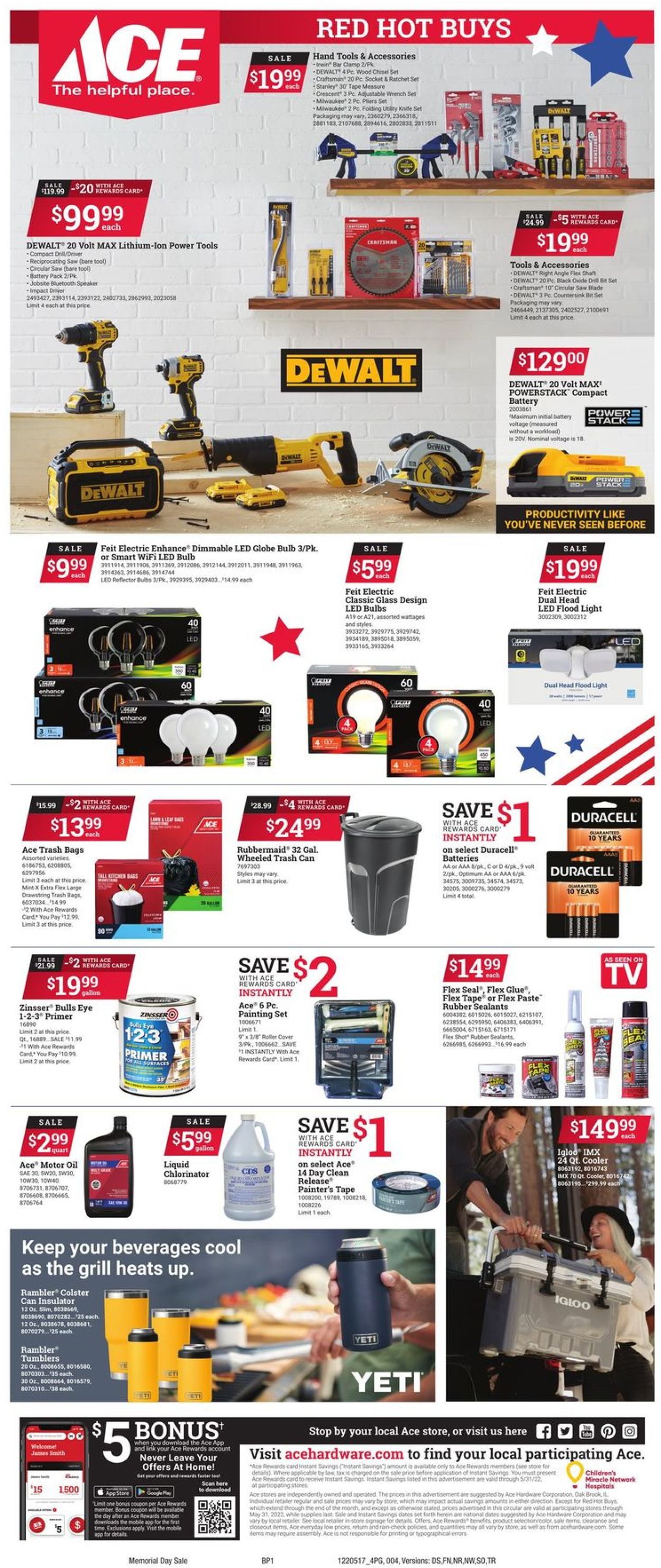 Catalogue Ace Hardware from 05/17/2022